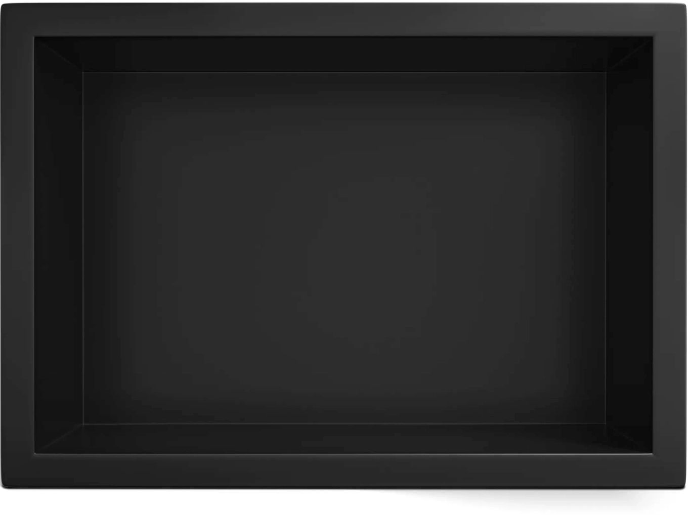 Darmowa Dostawa - Półka wnękowa 30 cm czarna Balneo Wall-Box One Black B01010204101