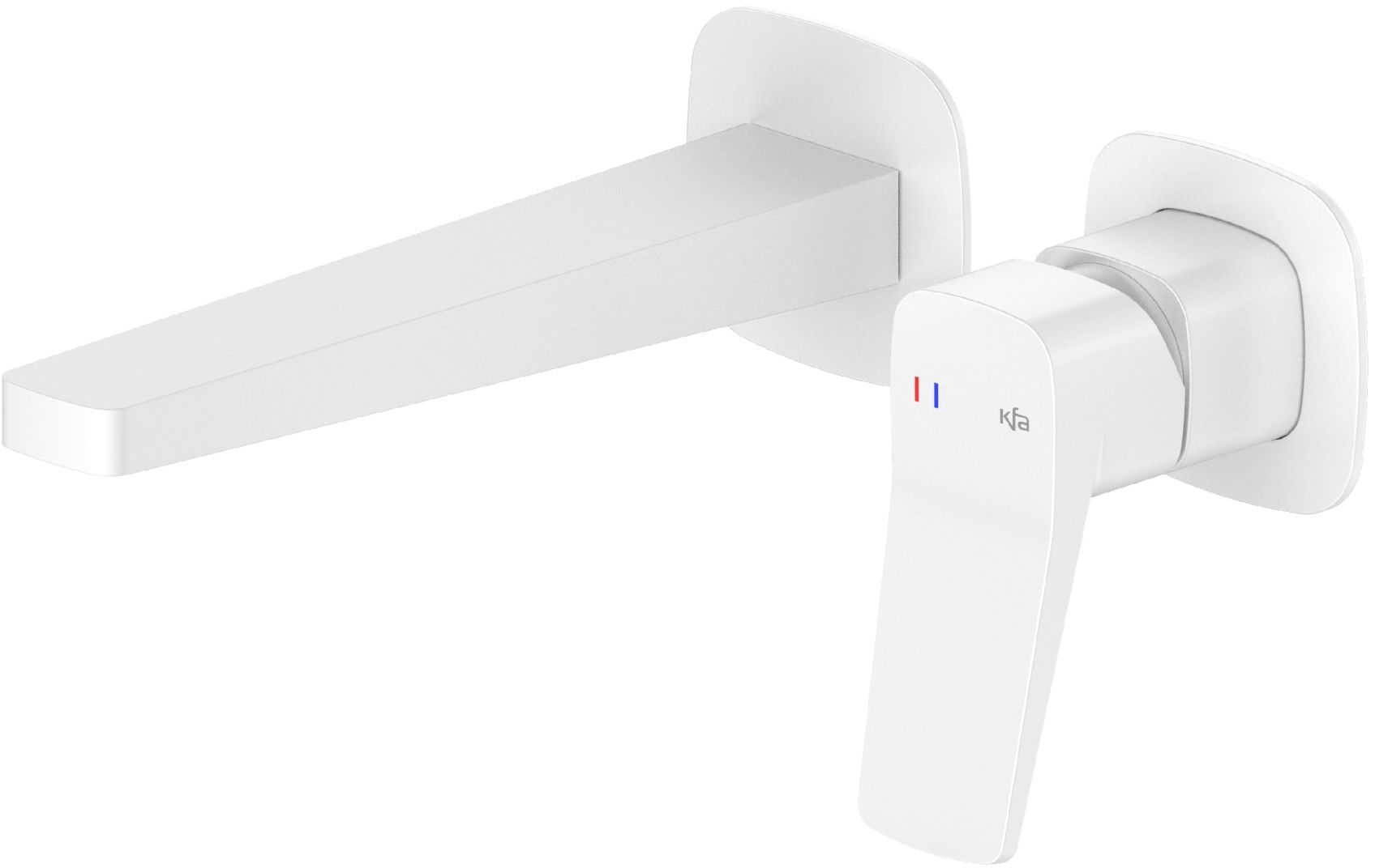 Darmowa Dostawa - Bateria umywalkowa podtynkowa biała KFA Armatura Malaga White 452981044