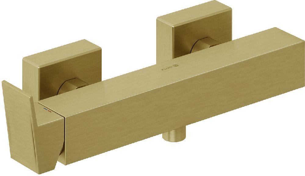 Darmowa Dostawa - Bateria prysznicowa ścienna złota Kludi Decus 54831N075