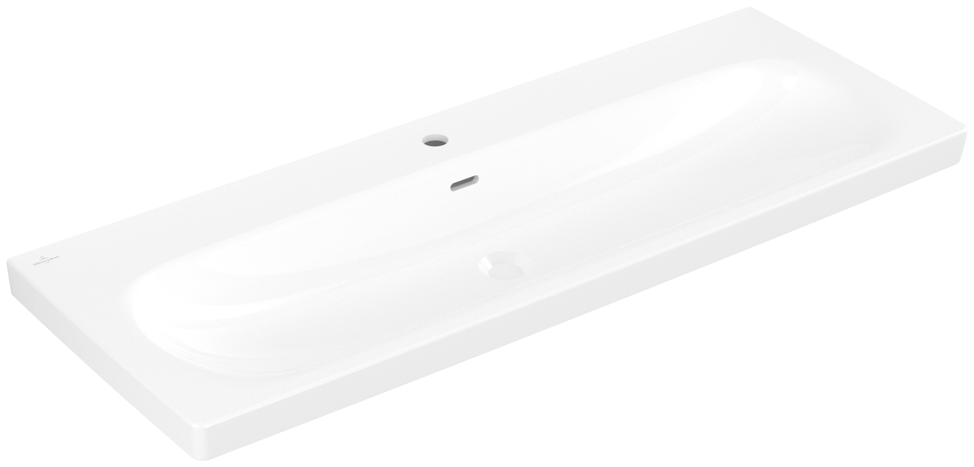 Darmowa Dostawa - Umywalka 120x46 cm prostokątna meblowa biała Villeroy & Boch Skyla 5A51C5R1