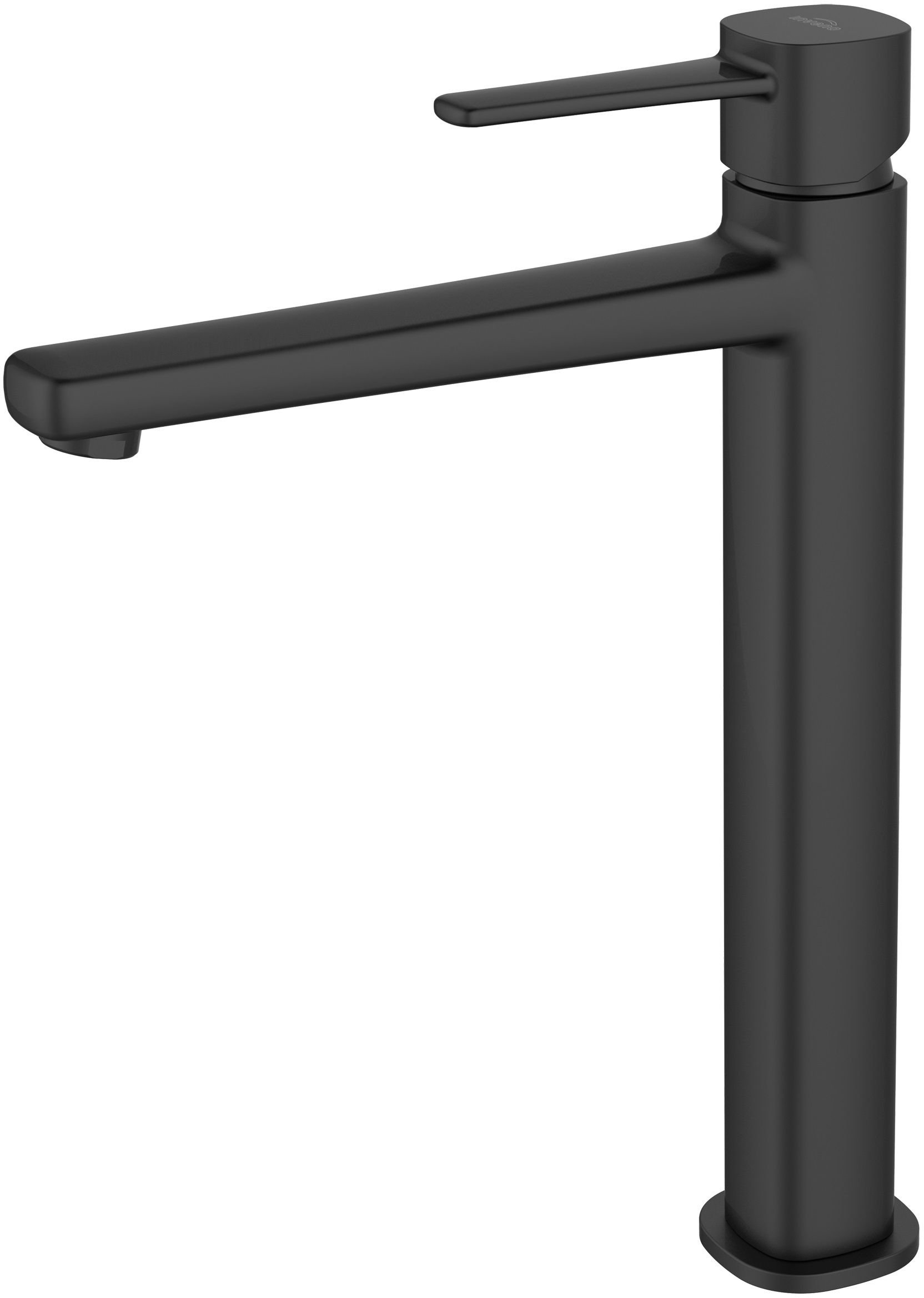 Darmowa Dostawa - Bateria umywalkowa stojąca czarny Invena Glamour BU02W04