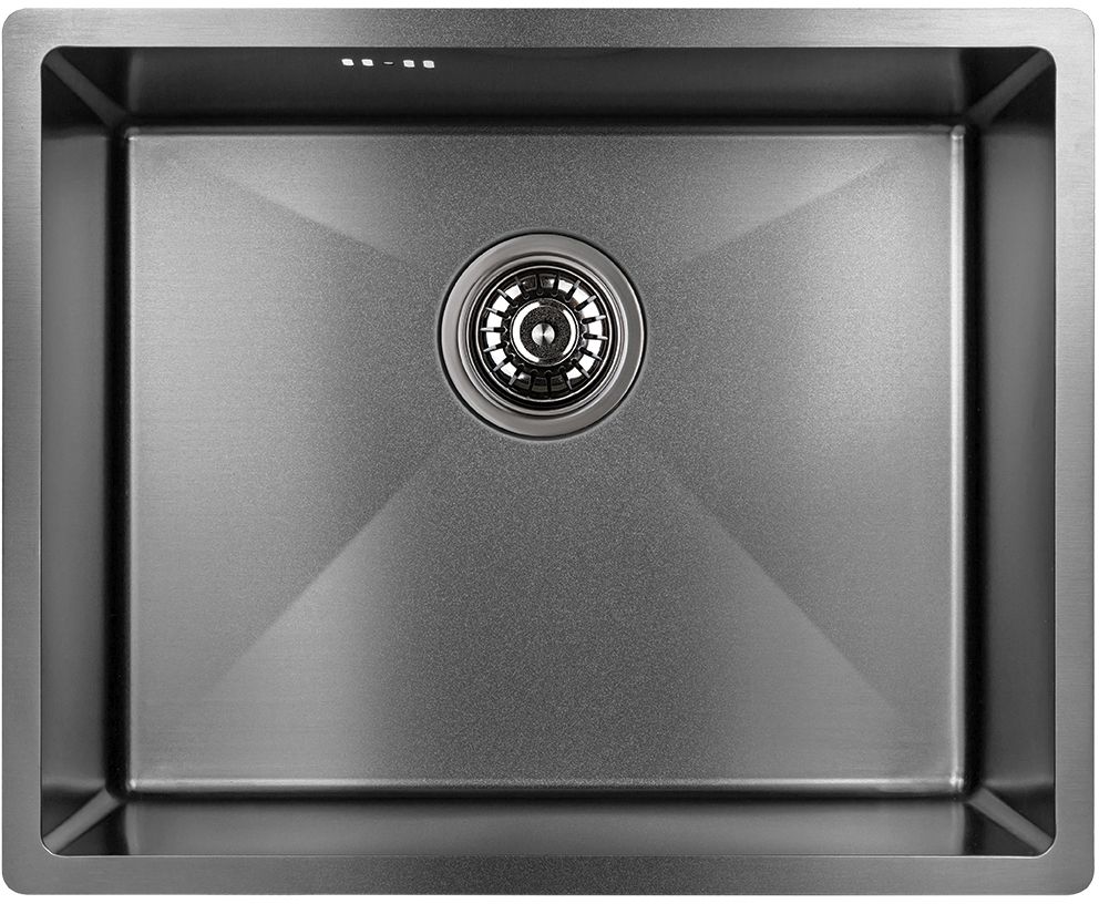 Darmowa Dostawa - Zlewozmywak stalowy z syfonem 54x44 cm Laveo Marmara SAM510P