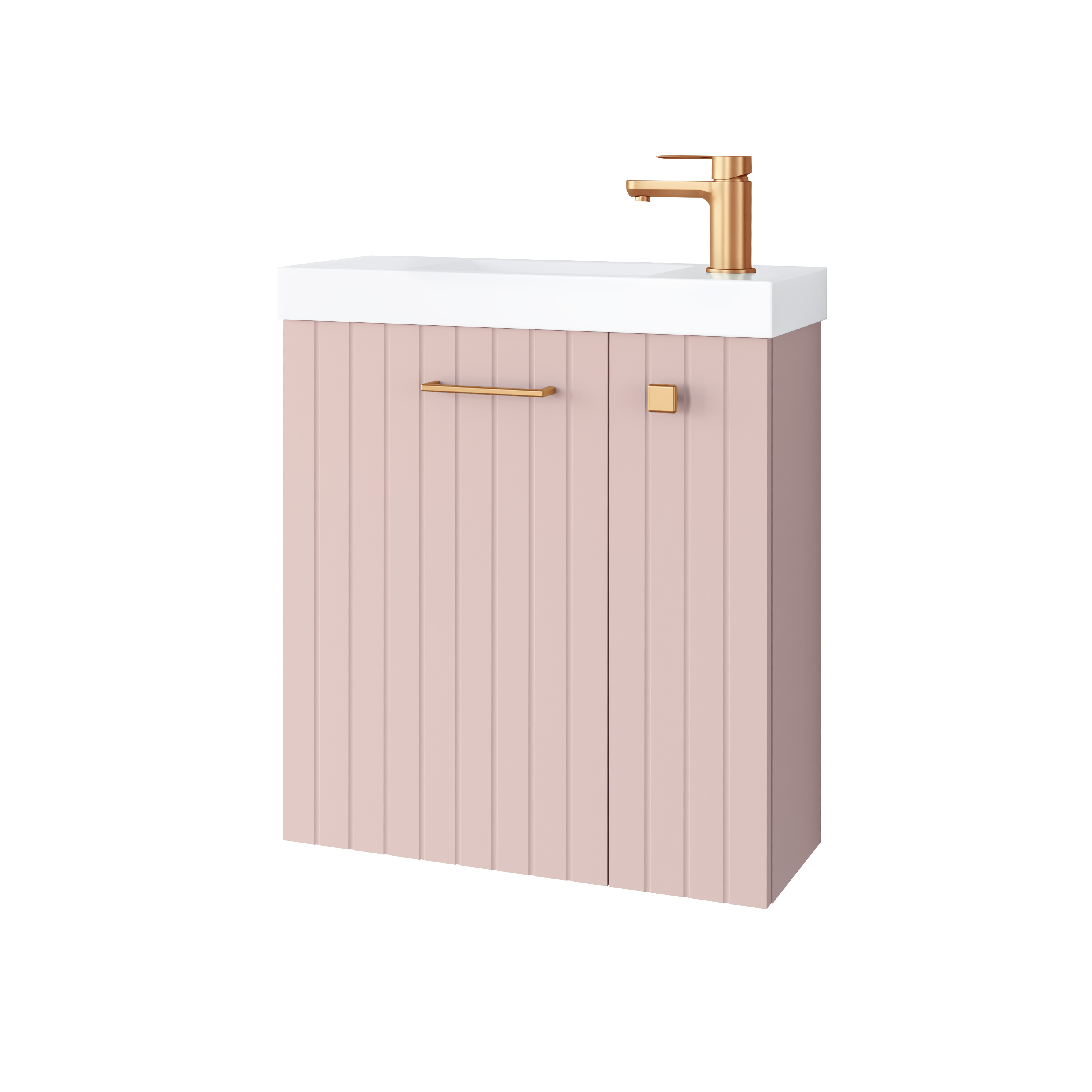 Darmowa Dostawa - Umywalka z szafką i uchwytami 55 cm Uptrend Nook 010SU5510TR41366