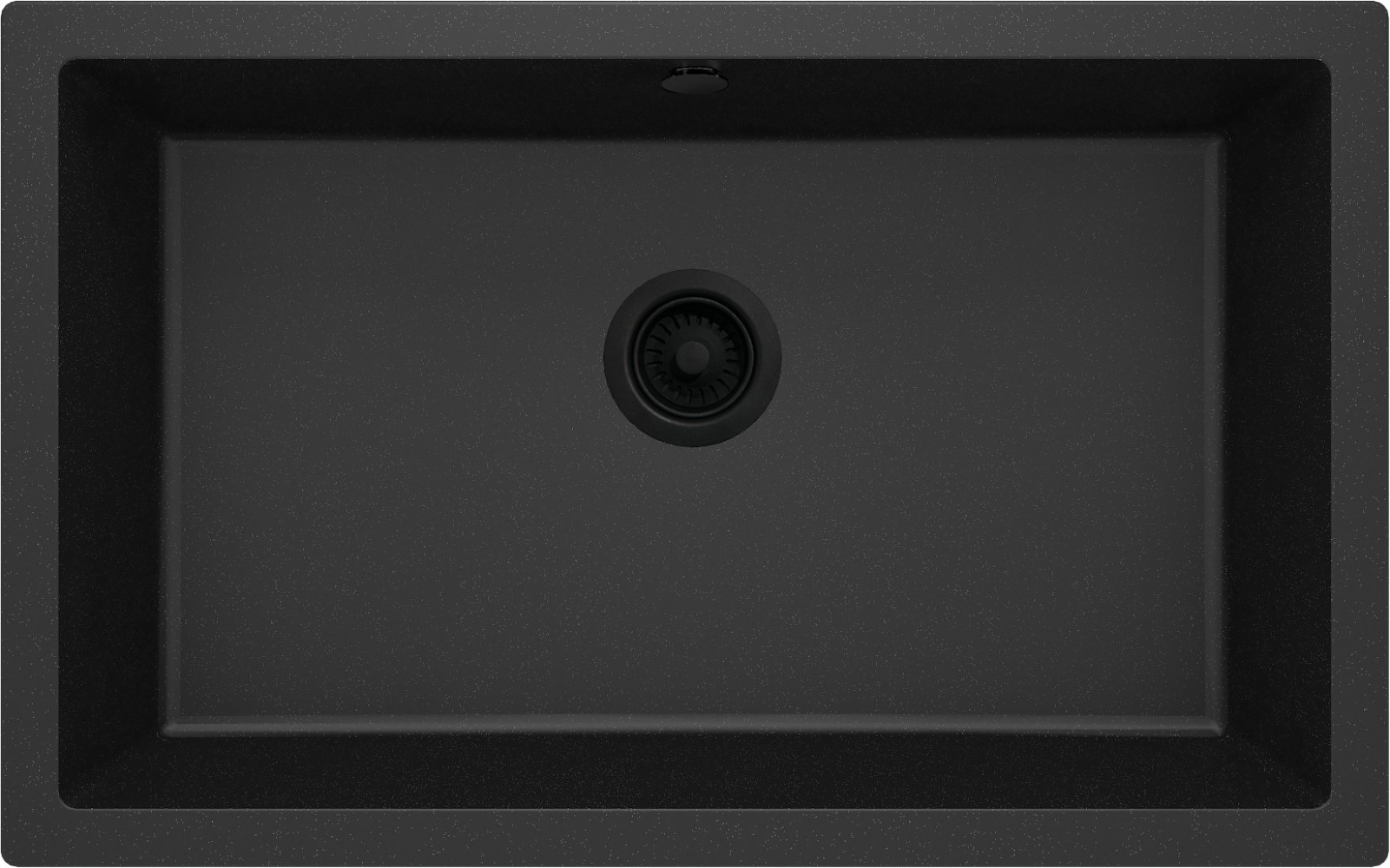 Darmowa Dostawa - Zlewozmywak granitowy 73x43 cm szary/grafitowy/onyx Deante Corda ZQAG10D