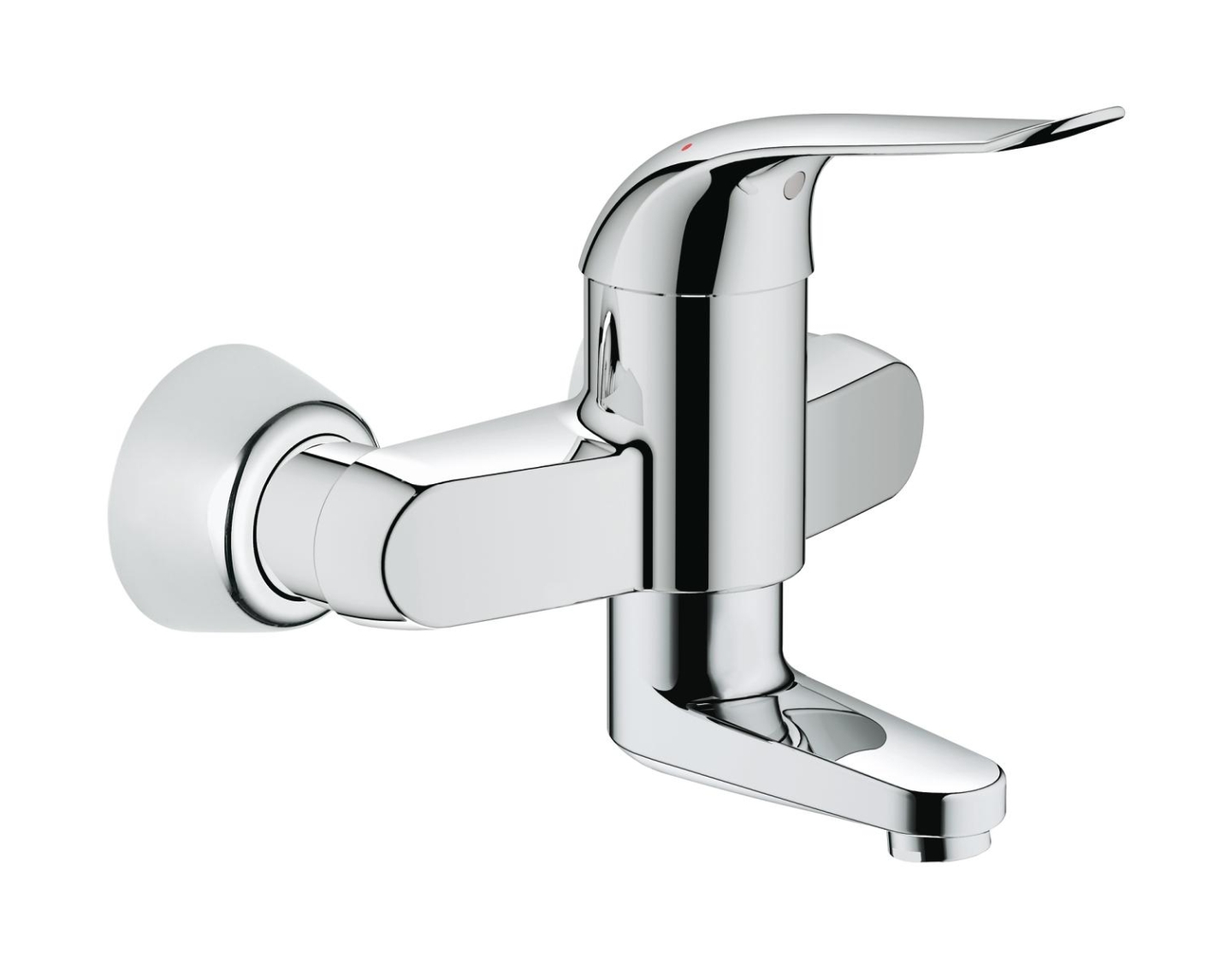 Darmowa Dostawa - Bateria umywalkowa ścienna starlight chrome Grohe Euroeco Special 32770000
