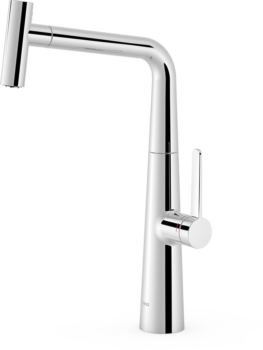 Darmowa Dostawa - Bateria kuchenna stojąca chrom Tres Selection 23043801