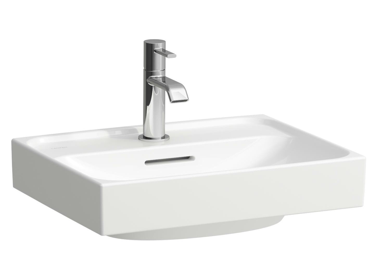 Darmowa Dostawa - Umywalka 45x35 cm prostokątna ścienna biała Laufen Meda H8161114001091