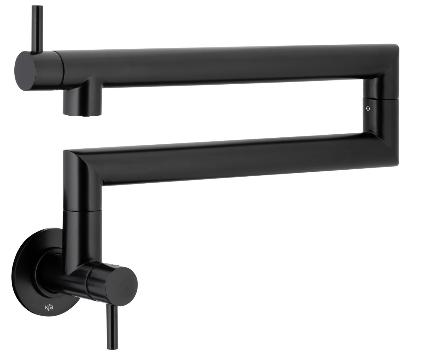 Darmowa Dostawa - Bateria kuchenna ścienna czarna KFA Armatura Moza 662303081