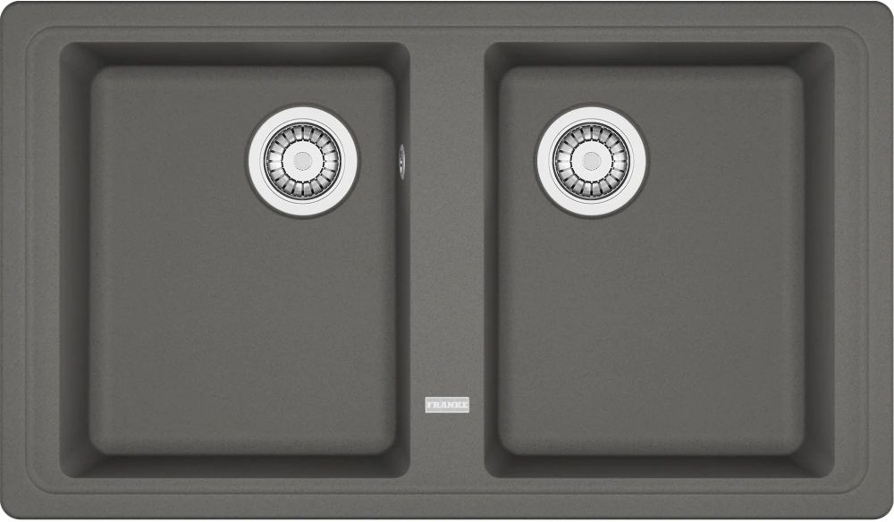 Darmowa Dostawa - Zlewozmywak granitowy 86x50 cm szary/grafitowy/onyx Franke Basis 1140676268