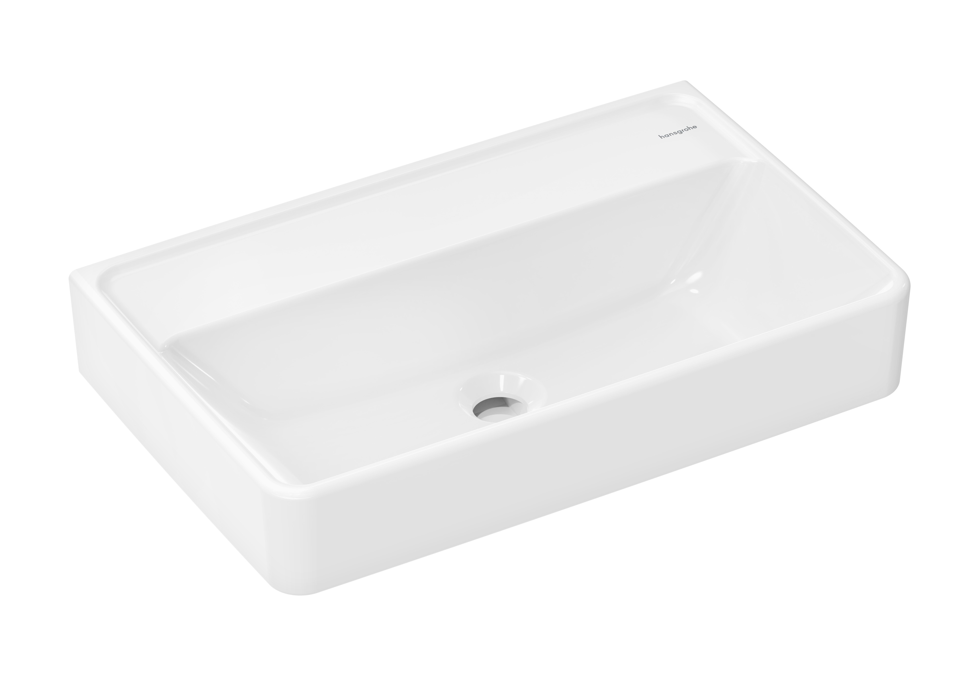 Darmowa Dostawa - Umywalka 60x37 cm prostokątna ścienna biała Hansgrohe Xanuia Q 60216450