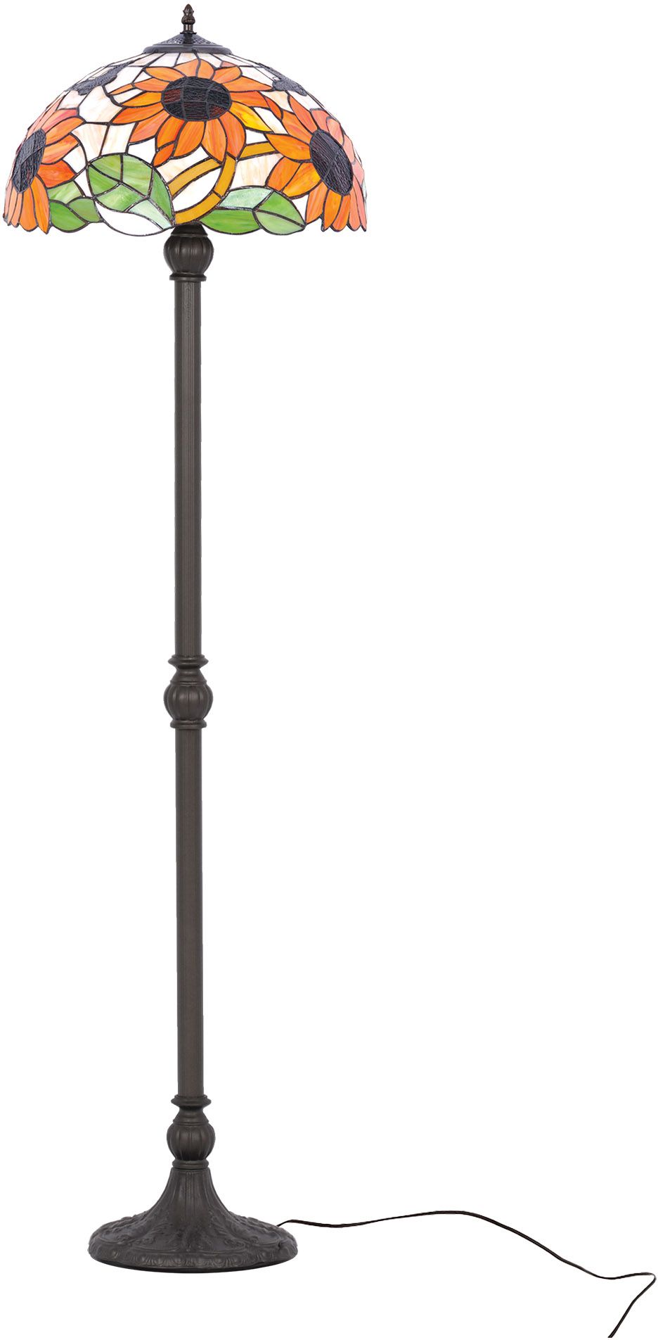 Darmowa Dostawa - Lampa stojąca 2x20 W multikolor Kaja Sunflower KF16814