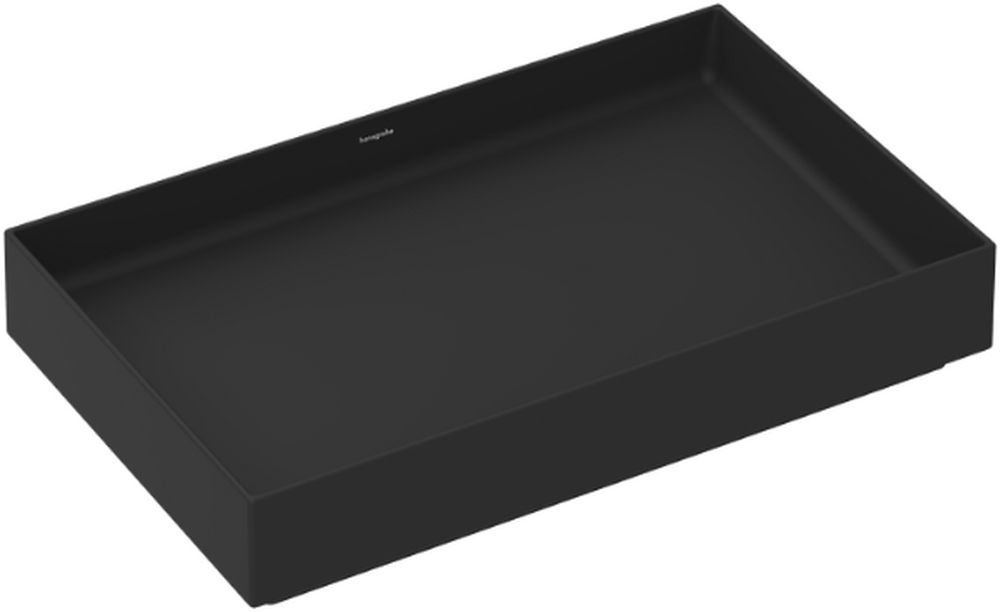 Darmowa Dostawa - Umywalka 65x40 cm prostokątna nablatowa czarna Hansgrohe Xuniva Evo E 60326670