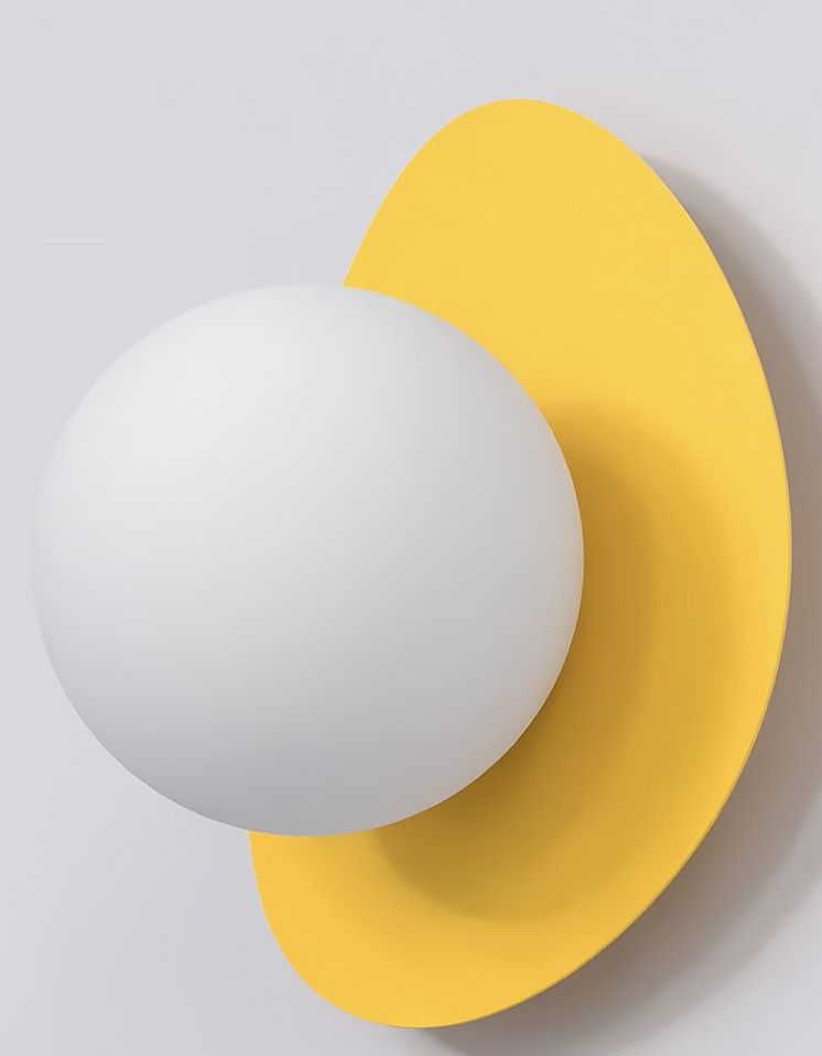 Darmowa Dostawa - Kinkiet 1x8 W pomarańczowy Emibig Ovo 1531K1