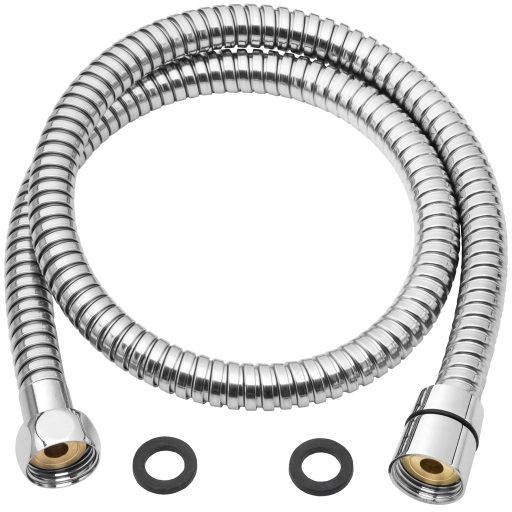 Darmowa Dostawa - Wąż prysznicowy 80 cm chrom Invena Nati AW41080