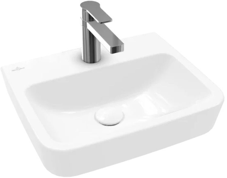 Darmowa Dostawa - Umywalka 45x37 cm prostokątna ścienna biała Villeroy & Boch O.Novo 43444601