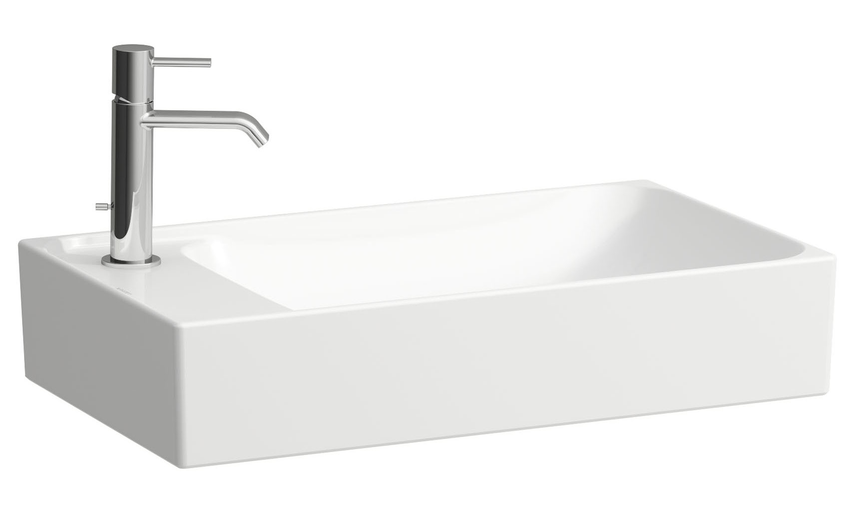 Darmowa Dostawa - Umywalka 60x35 cm prostokątna nablatowa biała Laufen Meda H8121137571131
