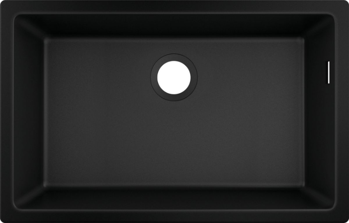 Darmowa Dostawa - Zlewozmywak granitowy 66x40 cm czarny Hansgrohe S 51 43432170