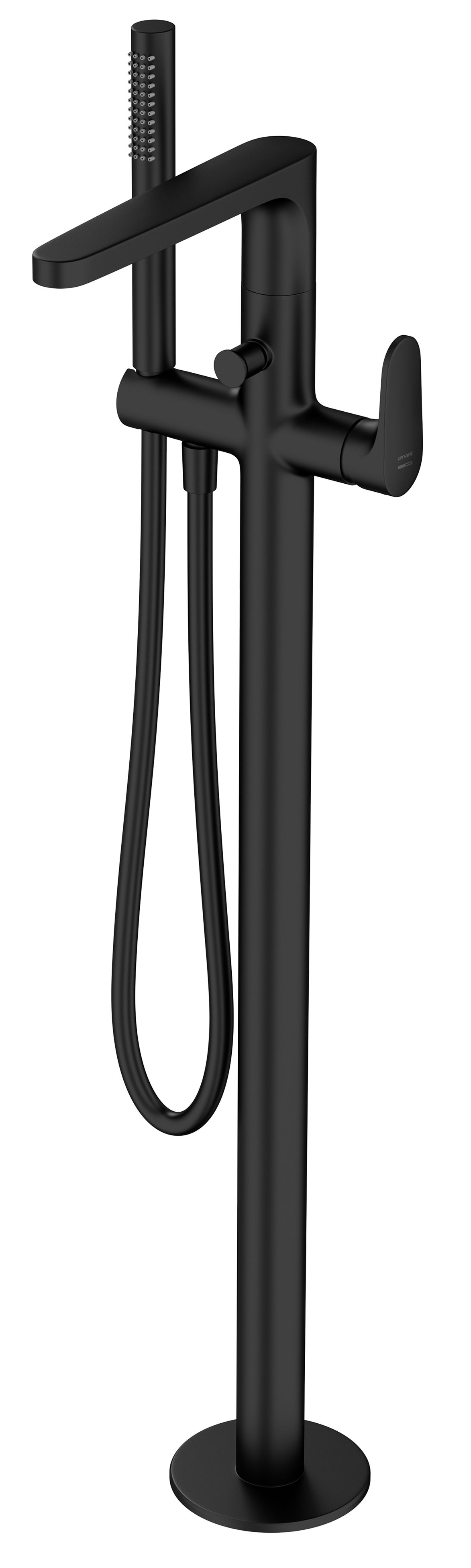 Darmowa Dostawa - Bateria wannowo-prysznicowa wolnostojąca czarna Cersanit Inverto S951283