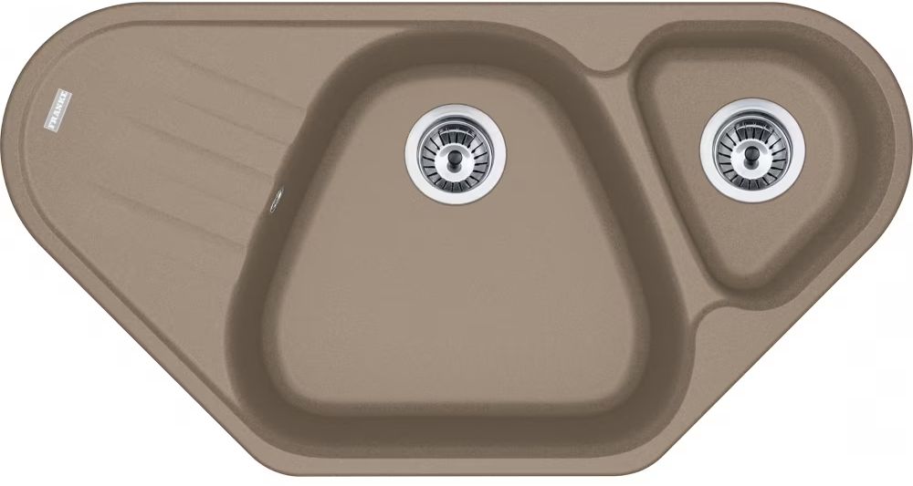 Darmowa Dostawa - Zlewozmywak granitowy 96x50 cm brązowy Franke Antea 1140676227