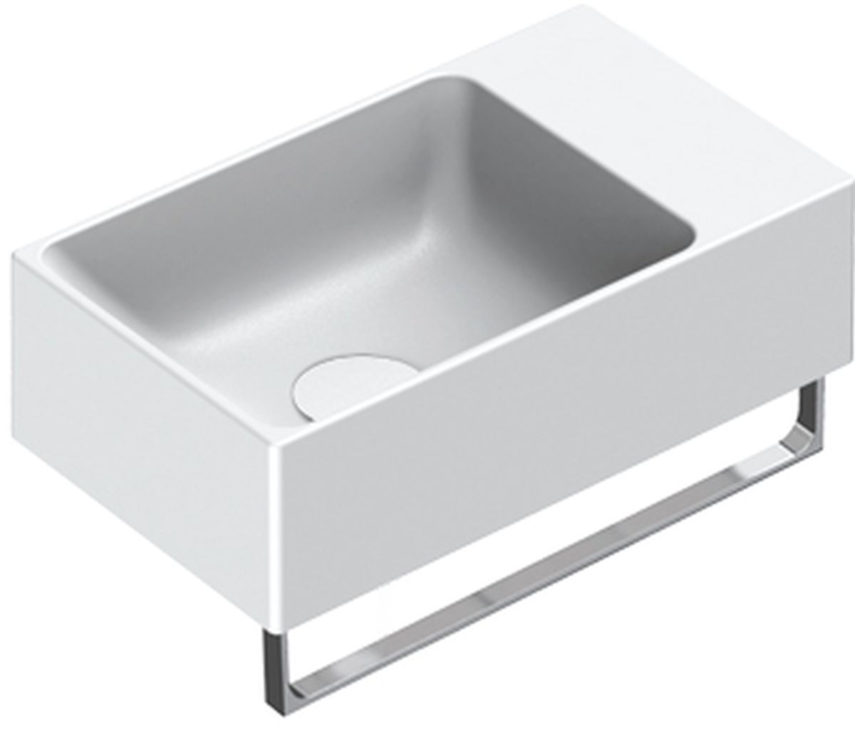 Darmowa Dostawa - Umywalka 40x23 cm prostokątna ścienna-meblowa-nablatowa biała Catalano Verso 0220410021