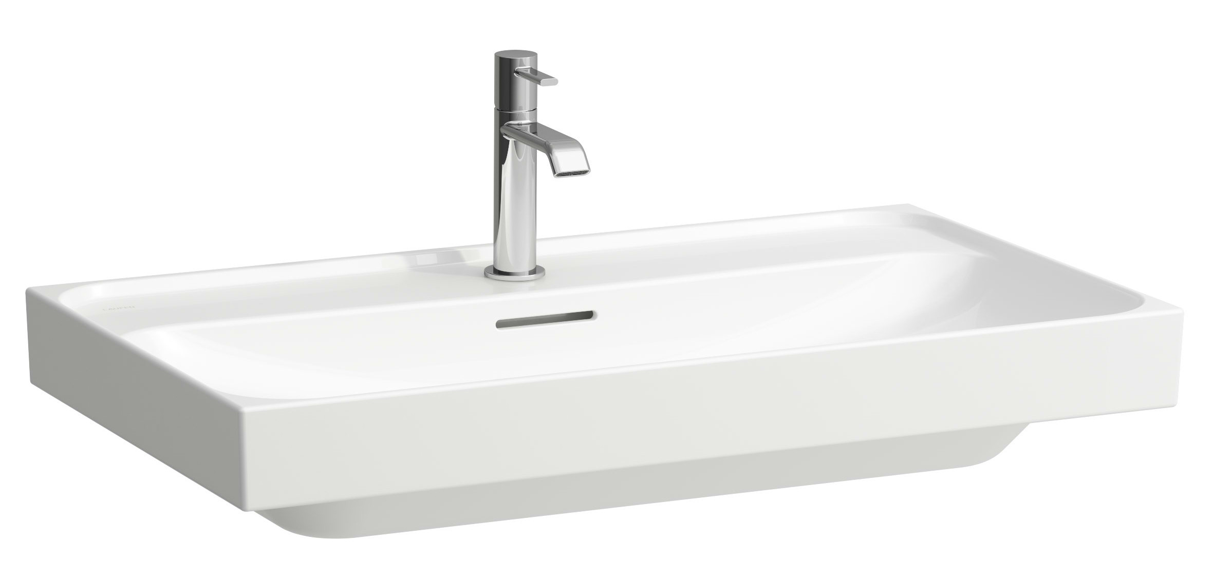 Darmowa Dostawa - Umywalka 80x46 cm prostokątna ścienna-meblowa biała Laufen Meda H8101174001091