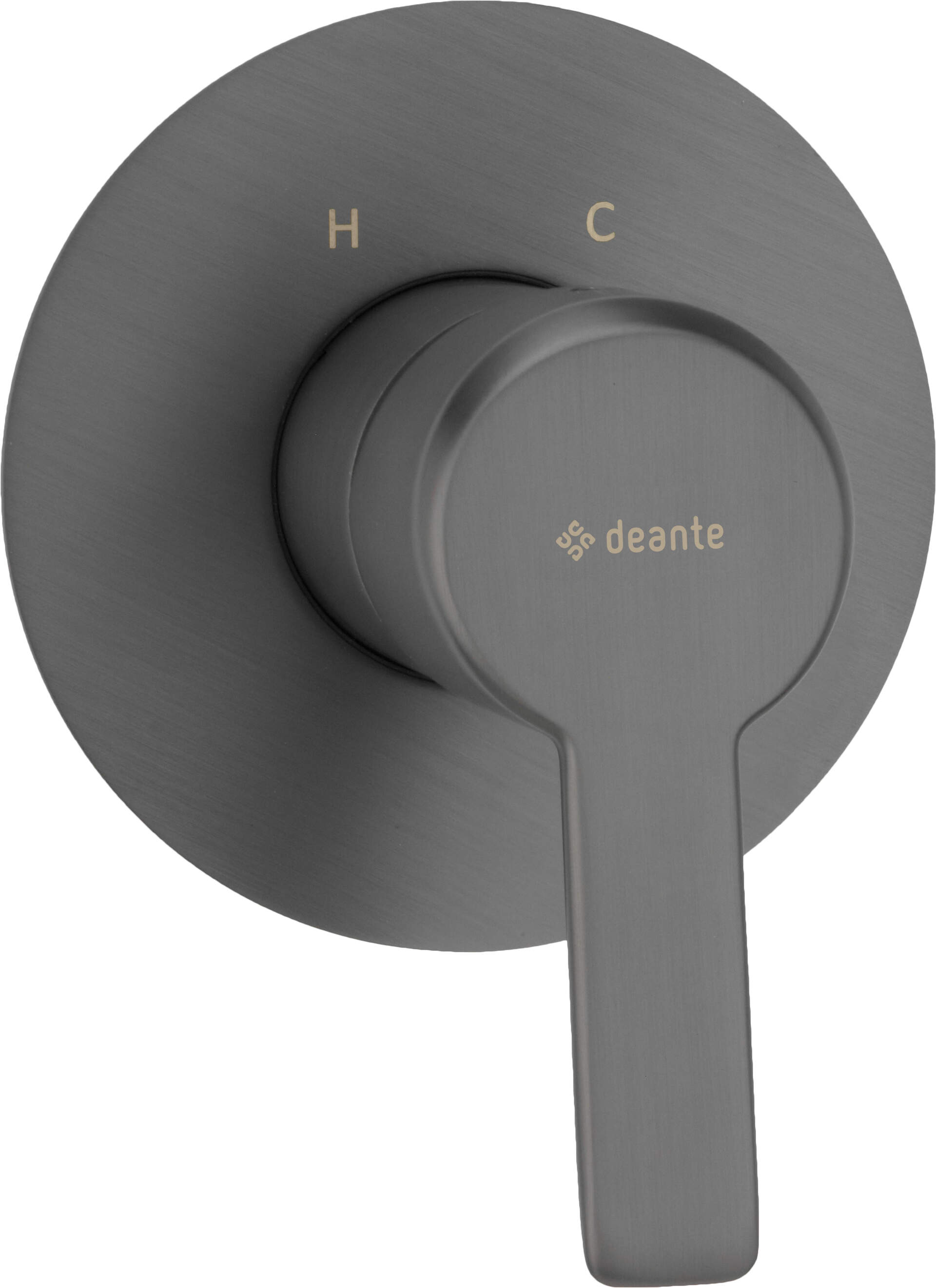 Darmowa Dostawa - Bateria prysznicowa podtynkowa grafitowa Deante Arnika BQAD44L