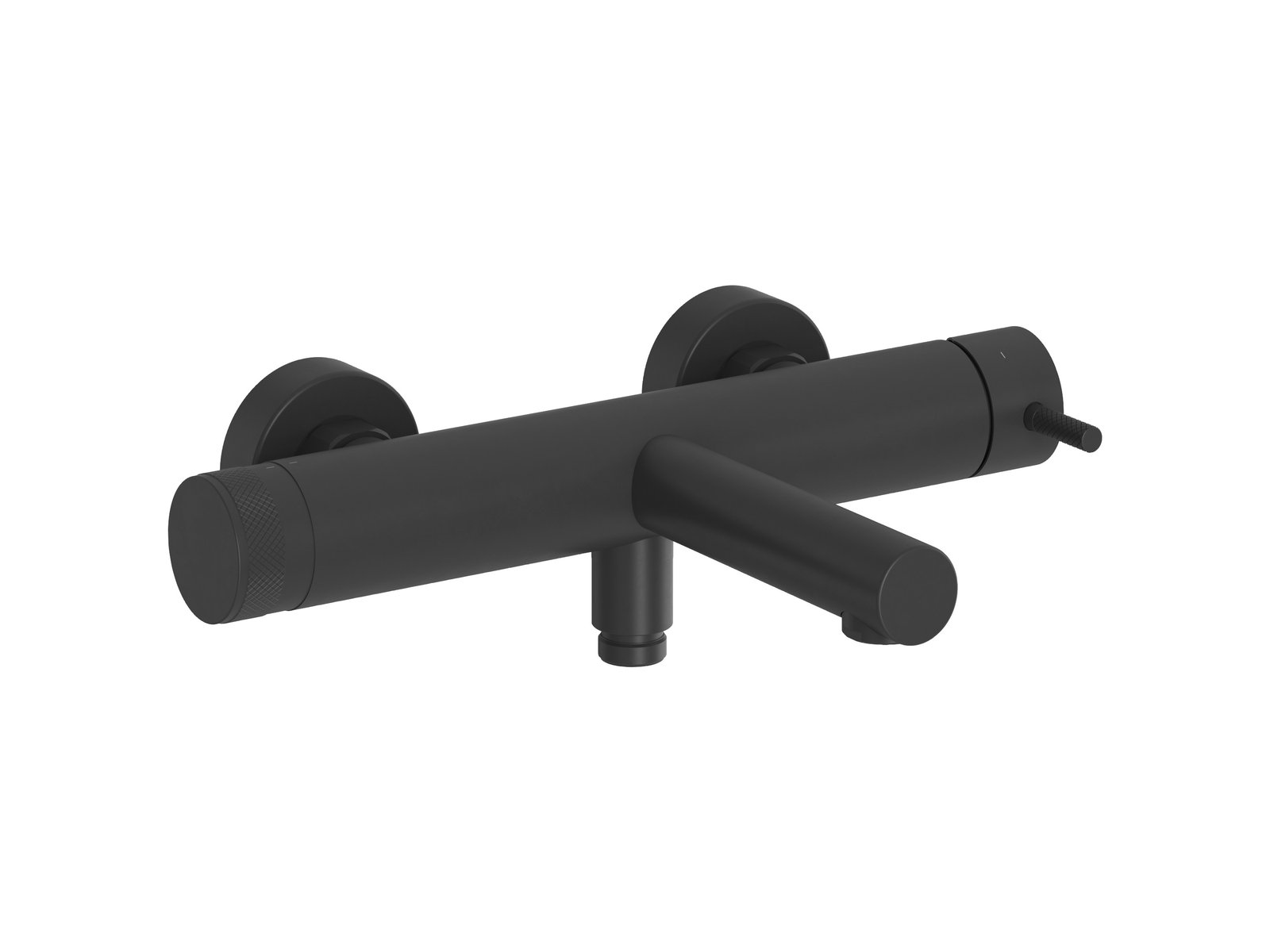 Darmowa Dostawa - Bateria wannowo-prysznicowa ścienna czarna Ravak Nox X070650