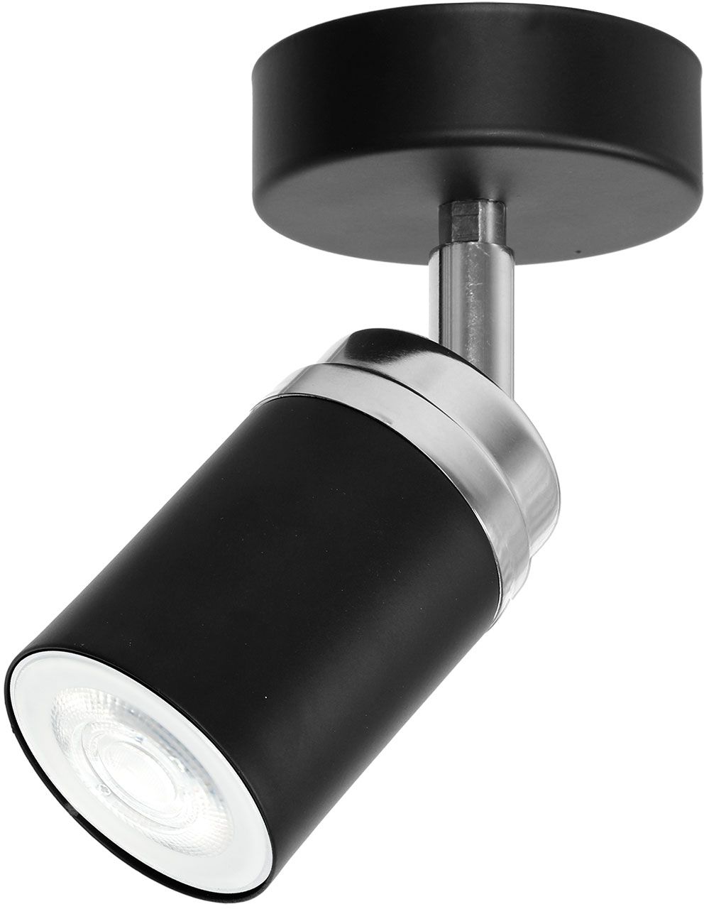 Darmowa Dostawa - Lampa podsufitowa 1x8 W czarny Luminex Reno 5145