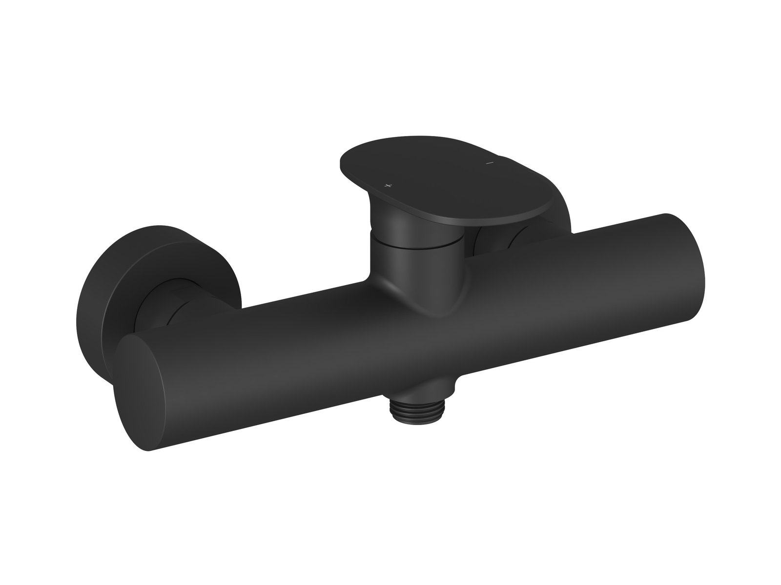 Darmowa Dostawa - Bateria prysznicowa ścienna czarna Ravak Spring X070549