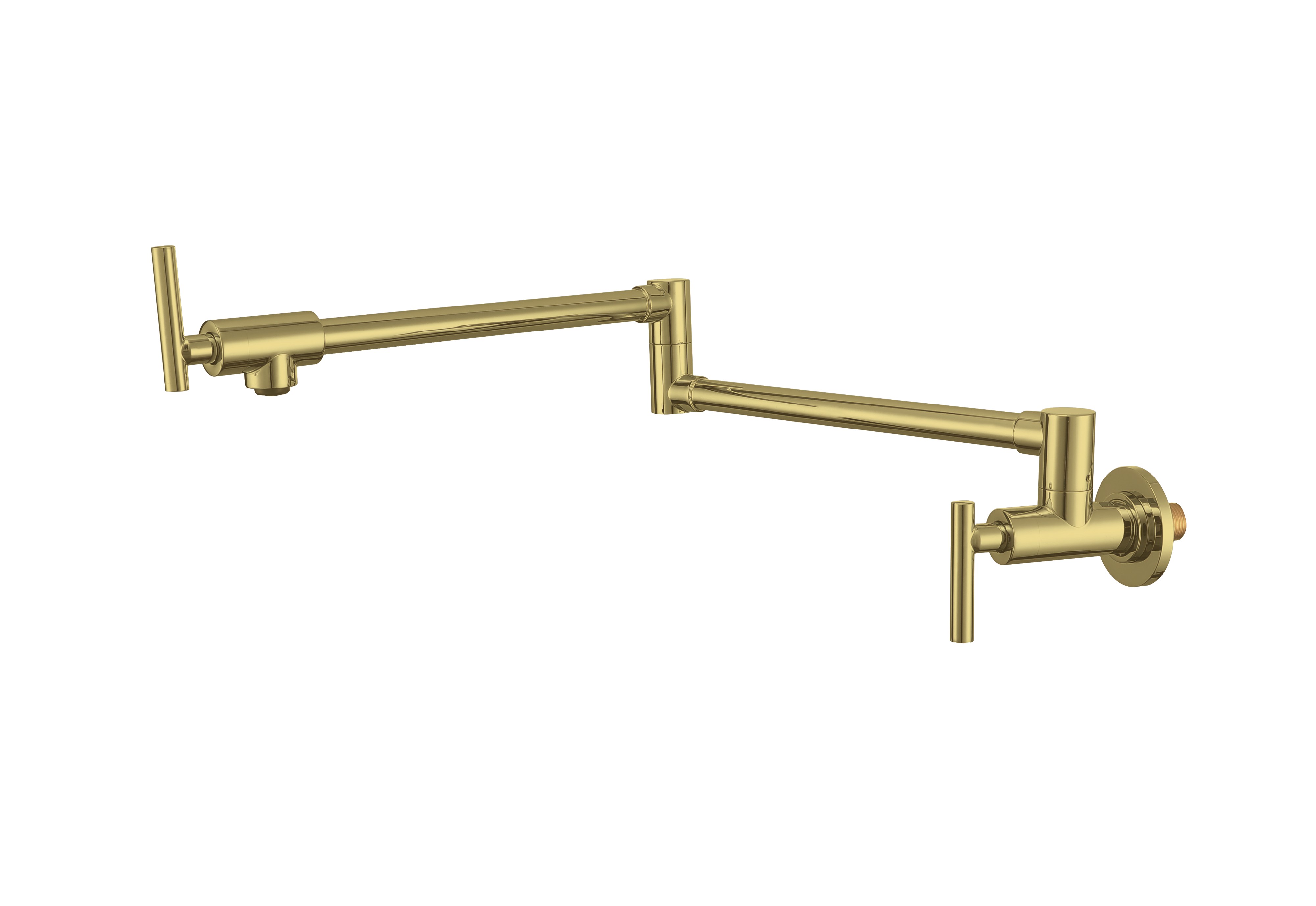 Darmowa Dostawa - Bateria kuchenna ścienna złoto/stare złoto Berg Pot Filler 830135BG