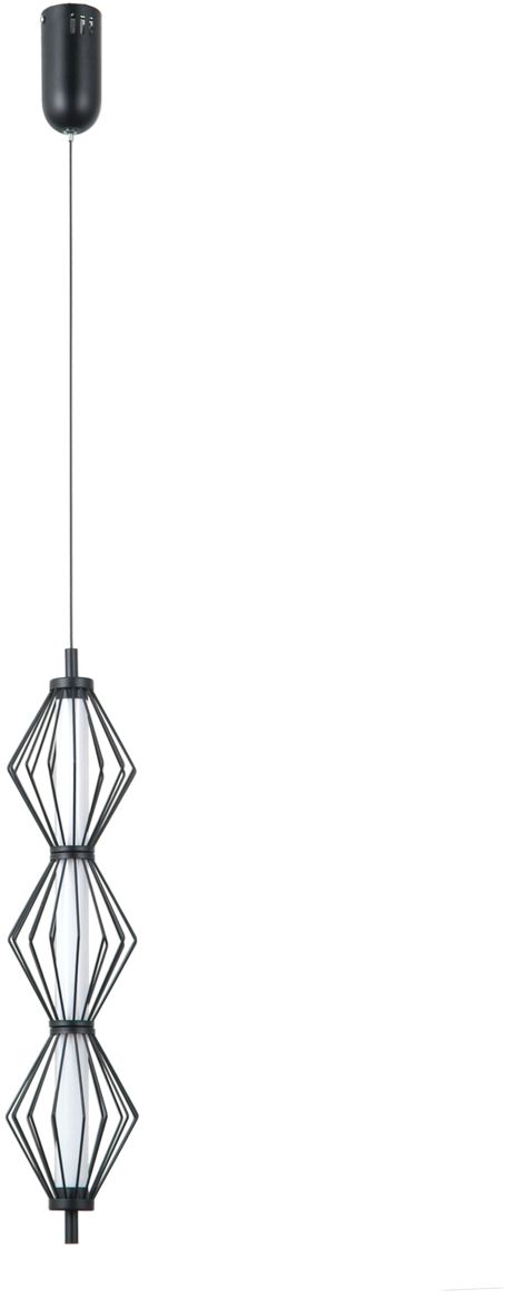 Darmowa Dostawa - Lampa wisząca 3x15 W czarna Italux Sevil PND344033VBK