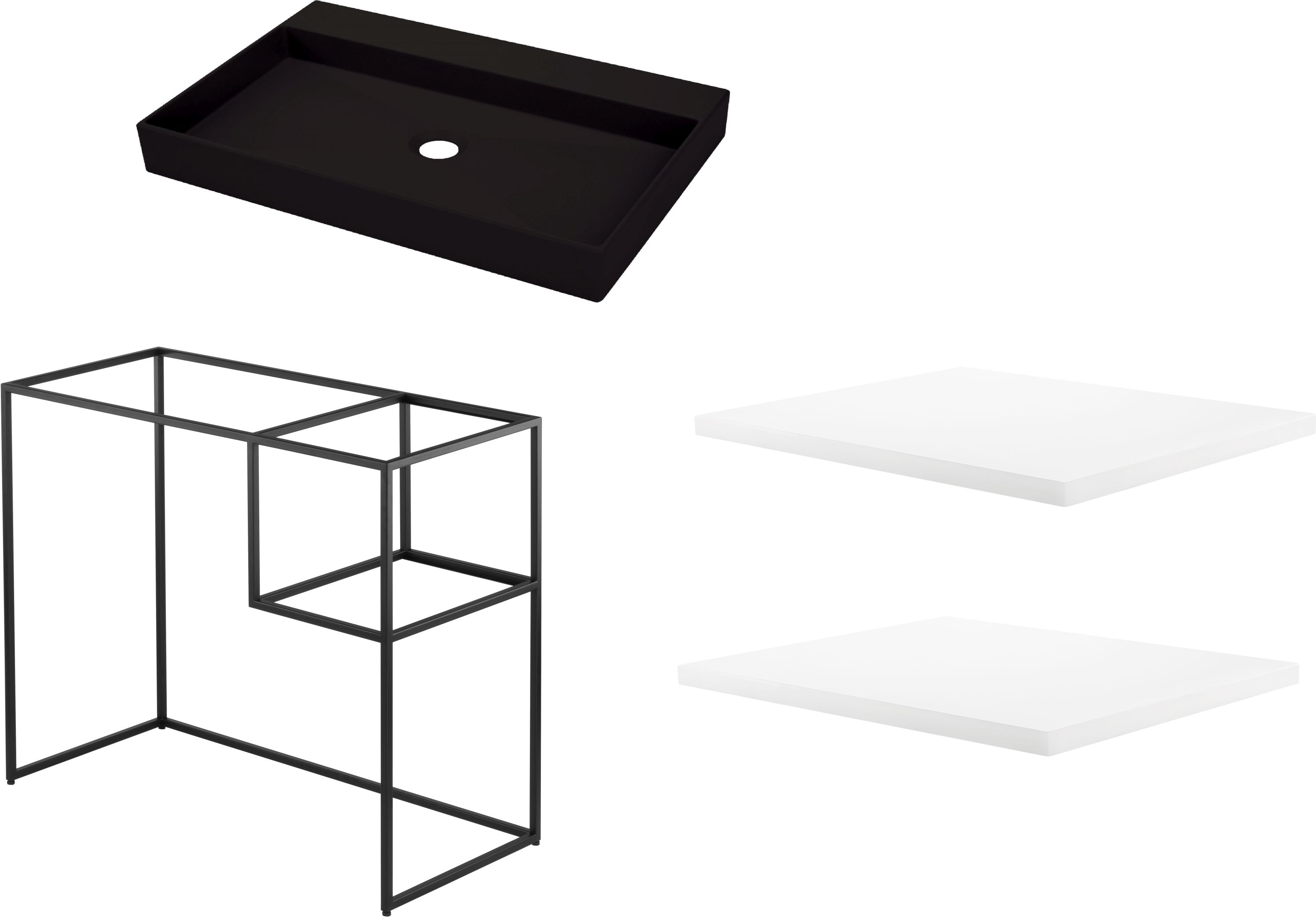 Darmowa Dostawa - Umywalka z konsolą Deante Correo abset1836