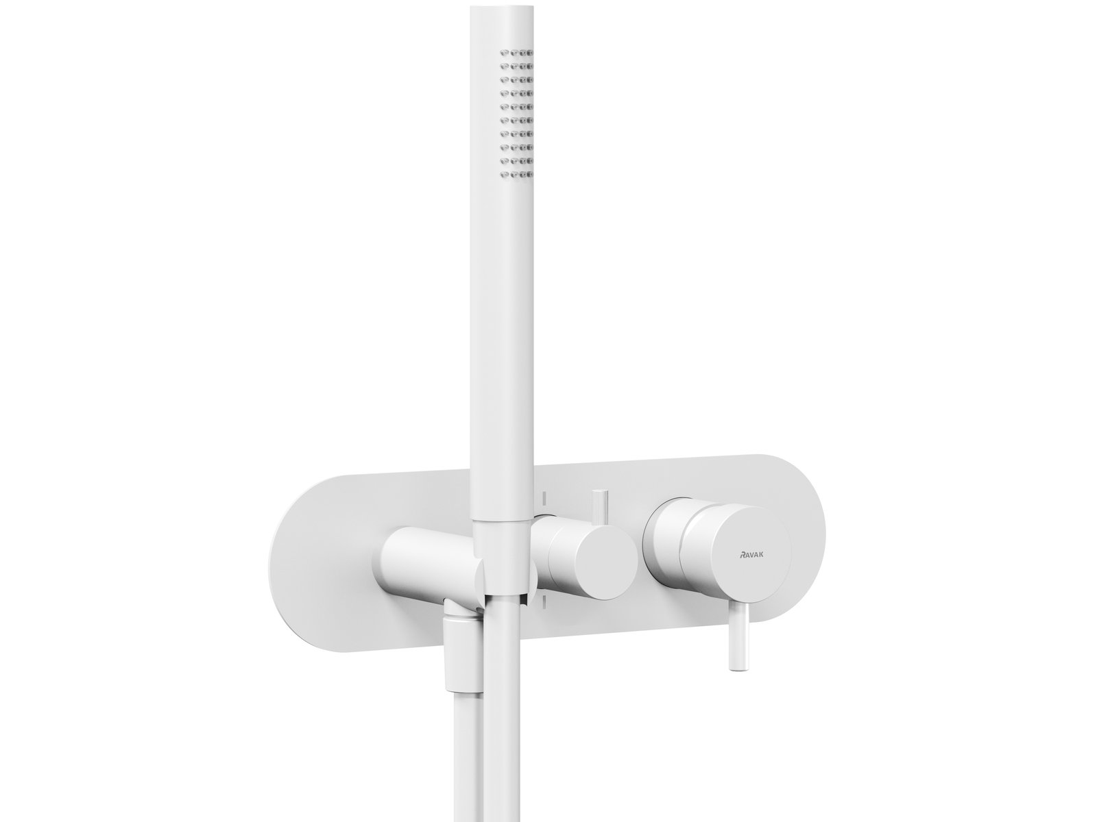 Darmowa Dostawa - Bateria wannowo-prysznicowa podtynkowa biała Ravak Espirit X070250