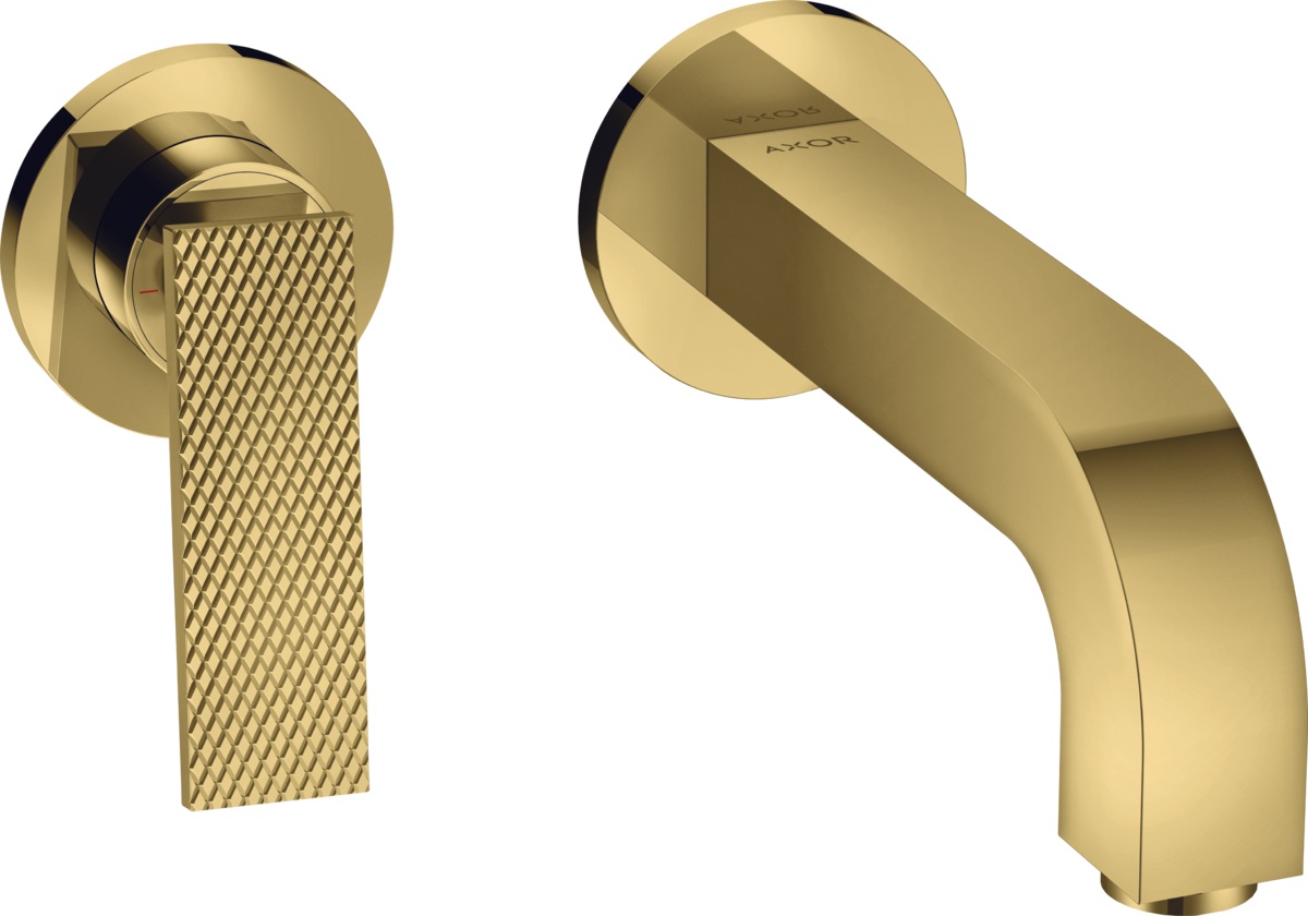 Darmowa Dostawa - Bateria umywalkowa podtynkowa złota Axor Citterio 39181990