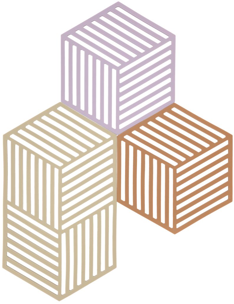 Darmowa Dostawa - Podstawka kuchenna 24x14x cm mix kolor Zone Denmark Hexagon 32701