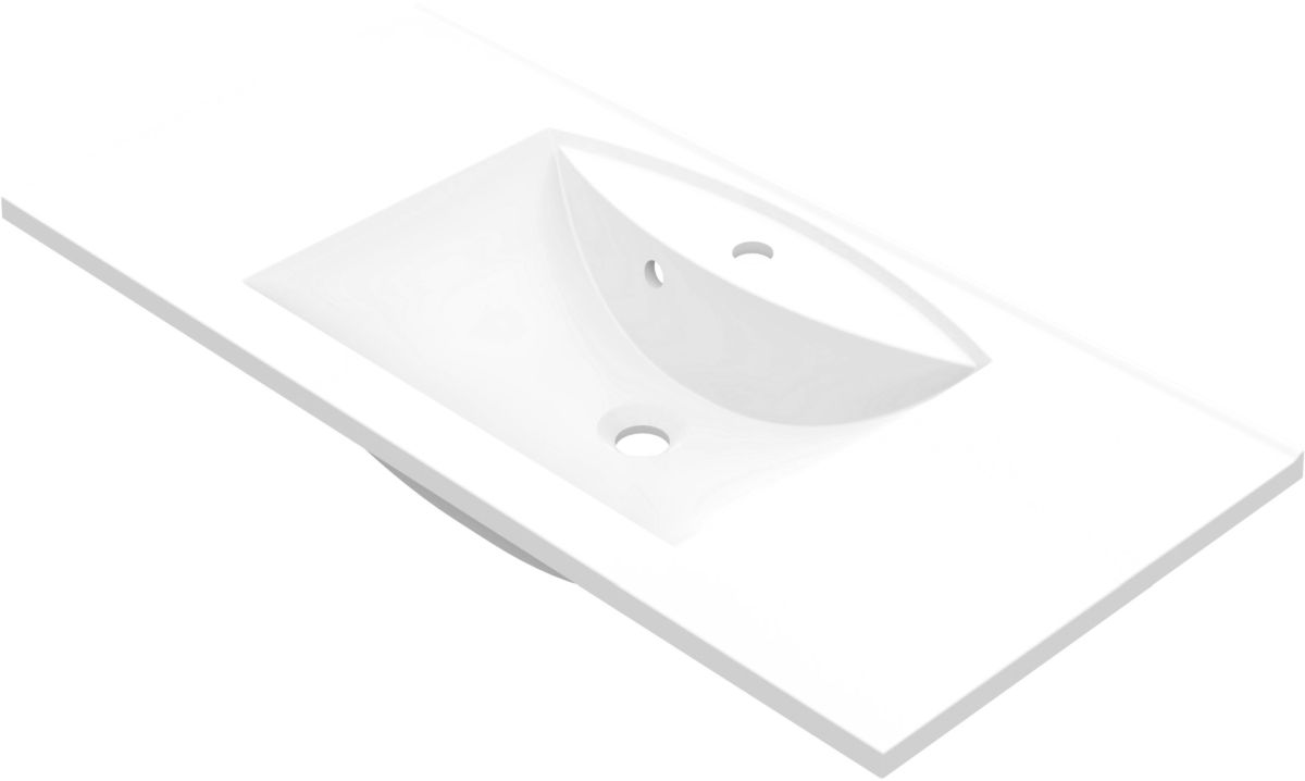 Darmowa Dostawa - Umywalka 80.3x48.1 cm prostokątna wpuszczana biała Vayer Pictor 0800480123101XX