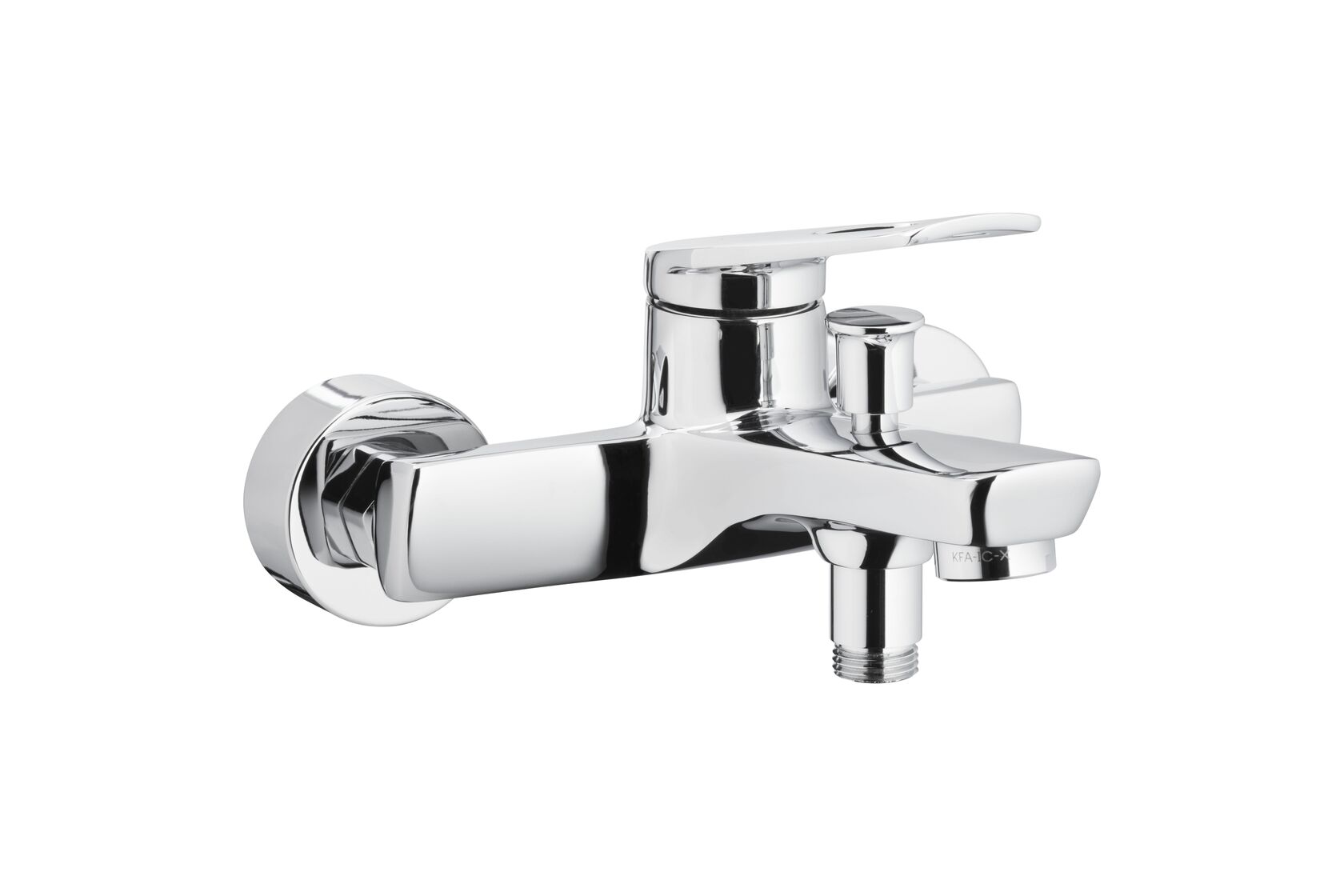 Darmowa Dostawa - Bateria wannowo-prysznicowa ścienna chrom KFA Armatura Amazonit 462401000