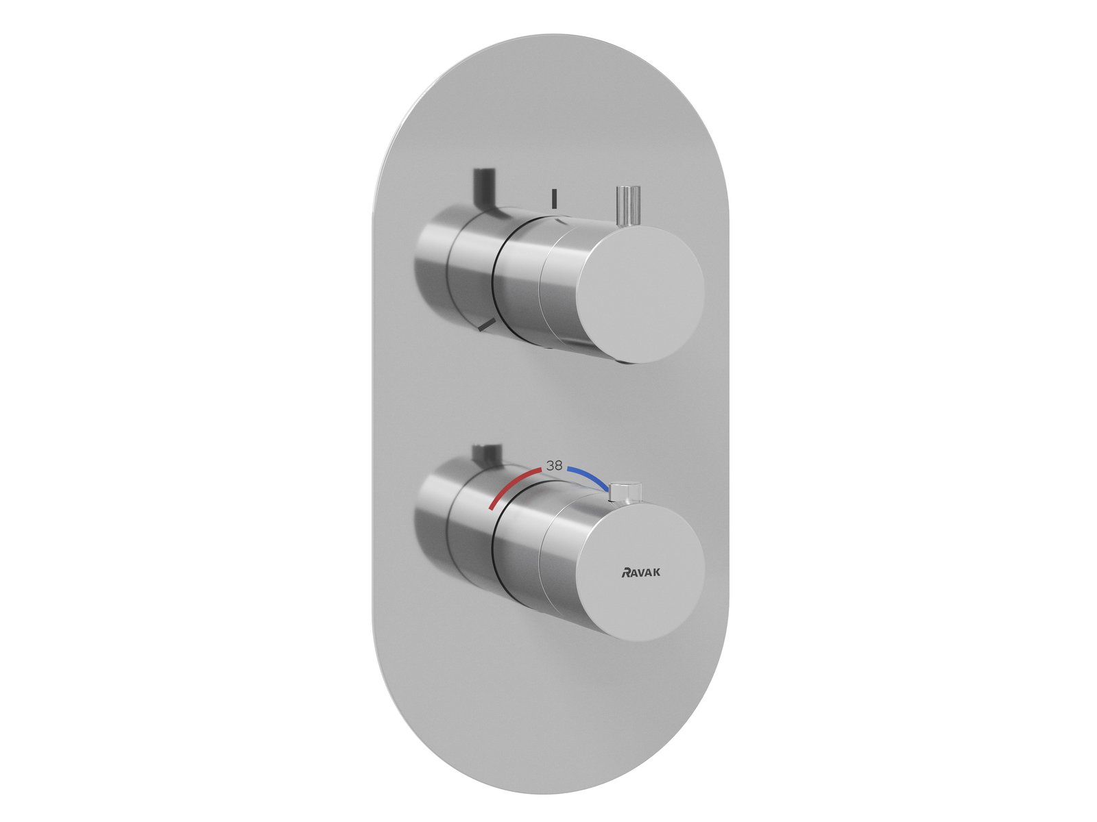 Darmowa Dostawa - Bateria wannowo-prysznicowa podtynkowa z termostatem chrom Ravak Espirit X070209