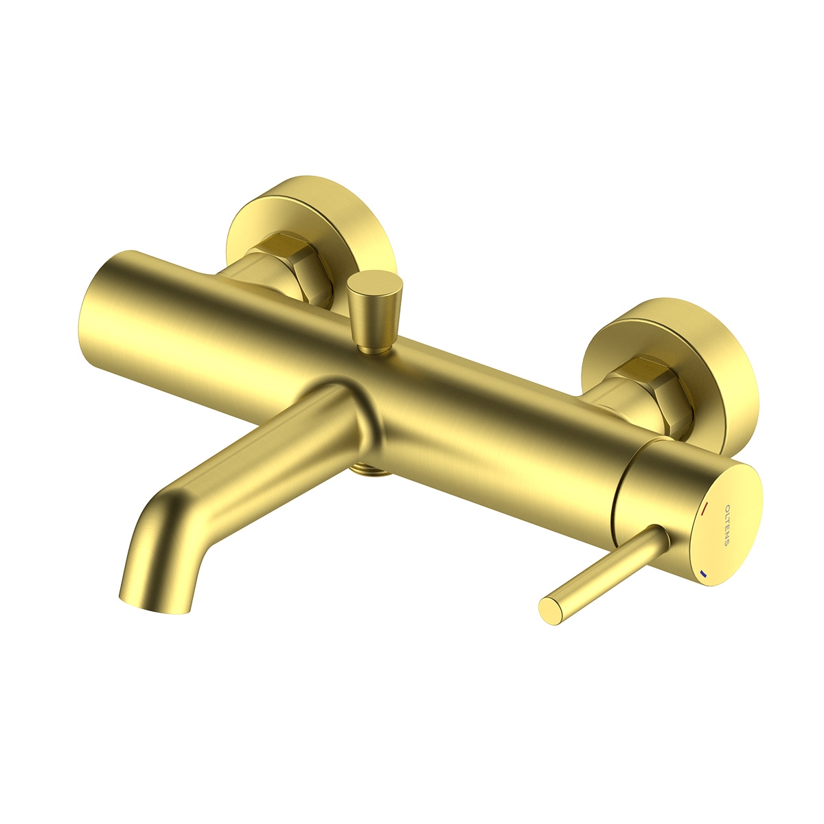 Darmowa Dostawa - Bateria wannowo-prysznicowa ścienna złoty szczotkowany Oltens Molle 34112810