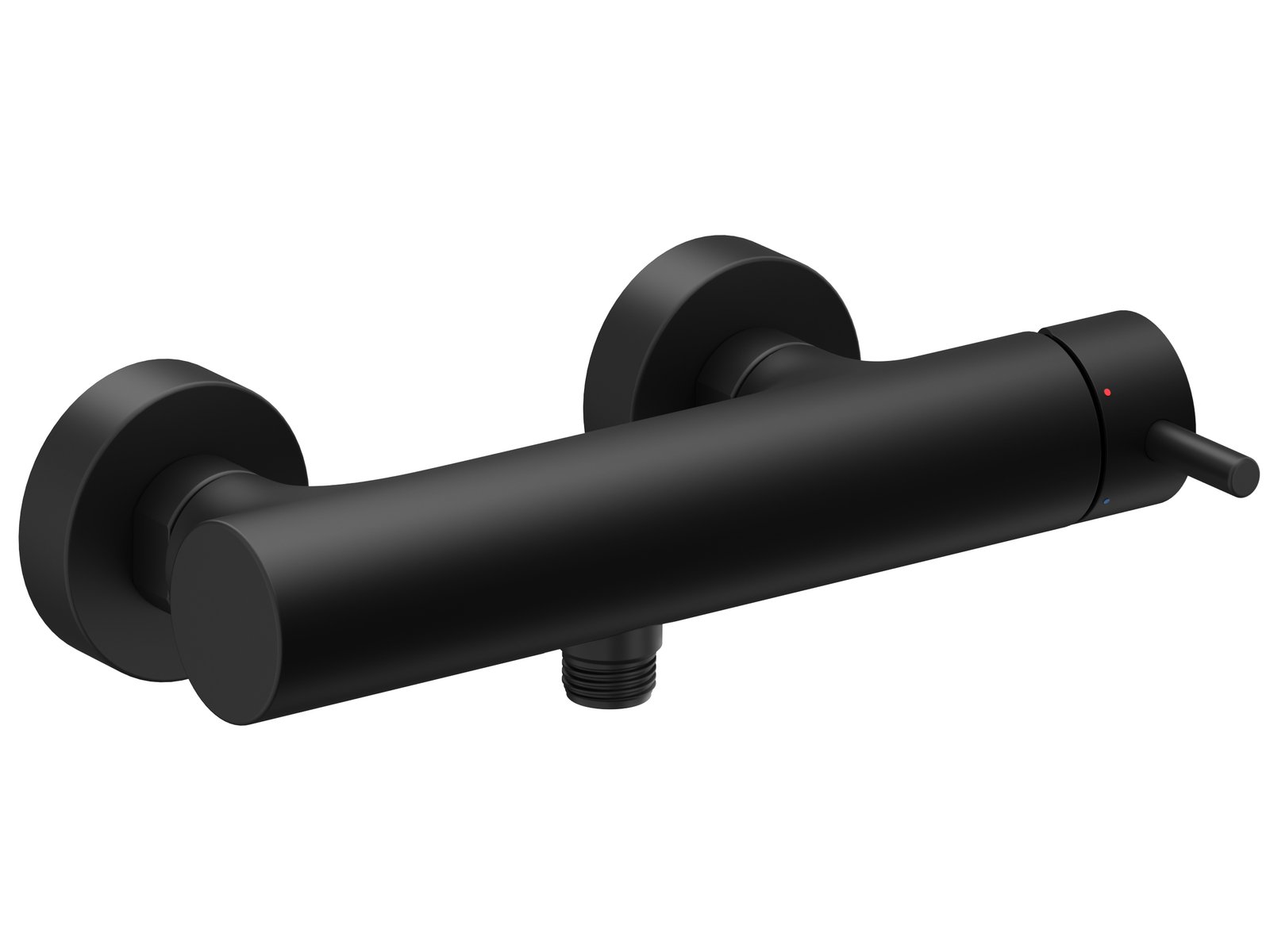 Darmowa Dostawa - Bateria prysznicowa ścienna czarna Ravak Espirit X070280