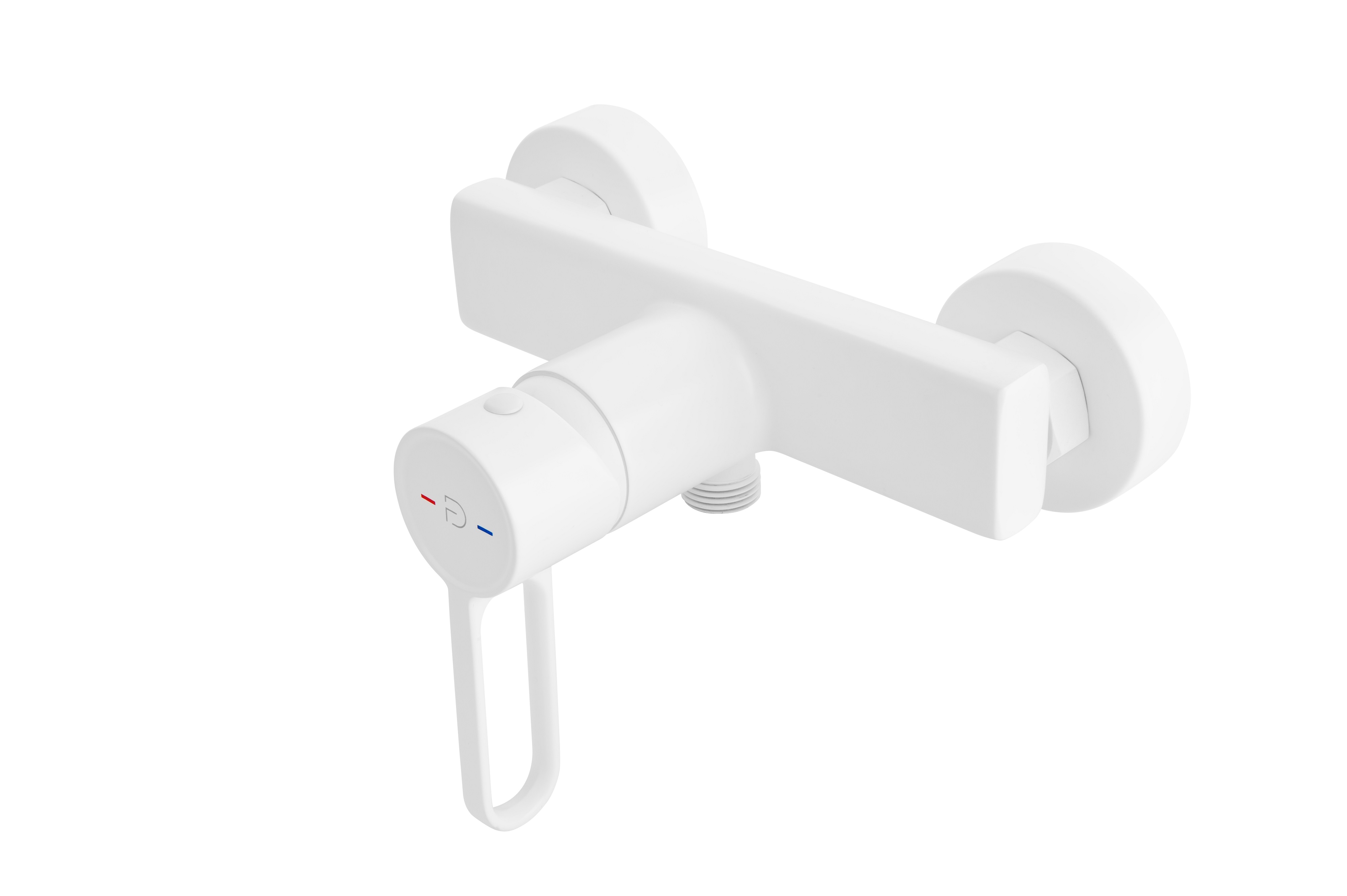 Darmowa Dostawa - Bateria prysznicowa ścienna biały FDesign Zaffiro FD1ZFR733