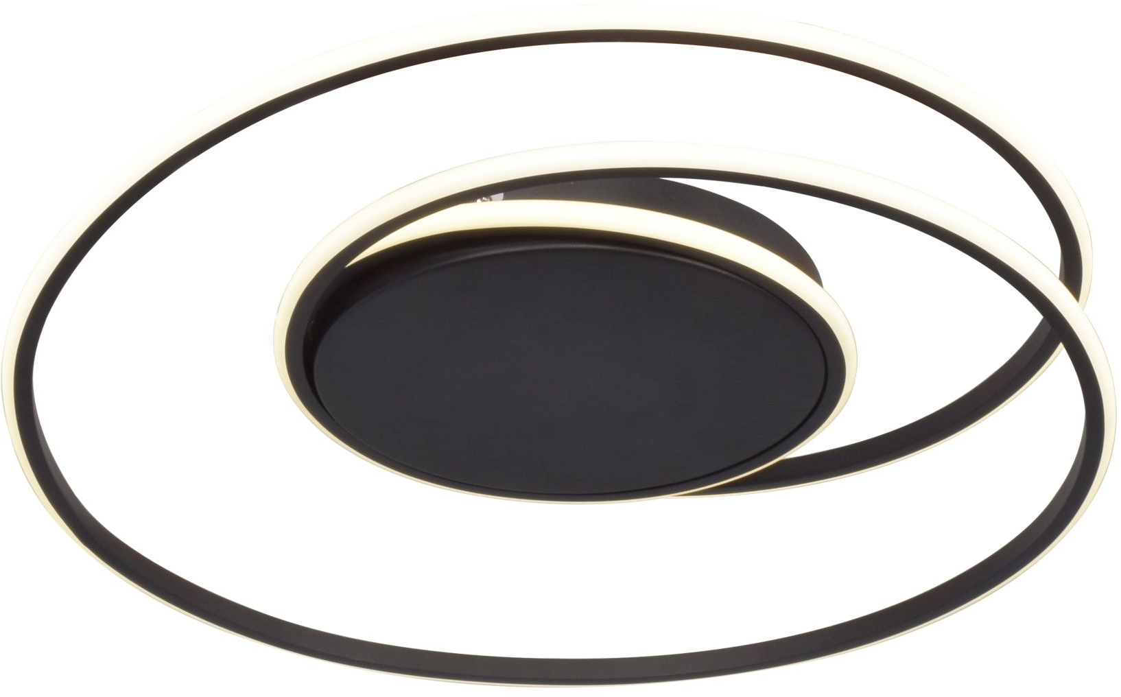 Darmowa Dostawa - Plafon 1x20 W czarny Zuma Line Zephyra C240842601