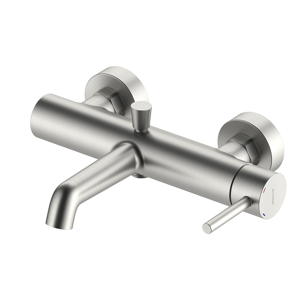 Darmowa Dostawa - Bateria wannowo-prysznicowa ścienna nikiel Oltens Molle 34112910