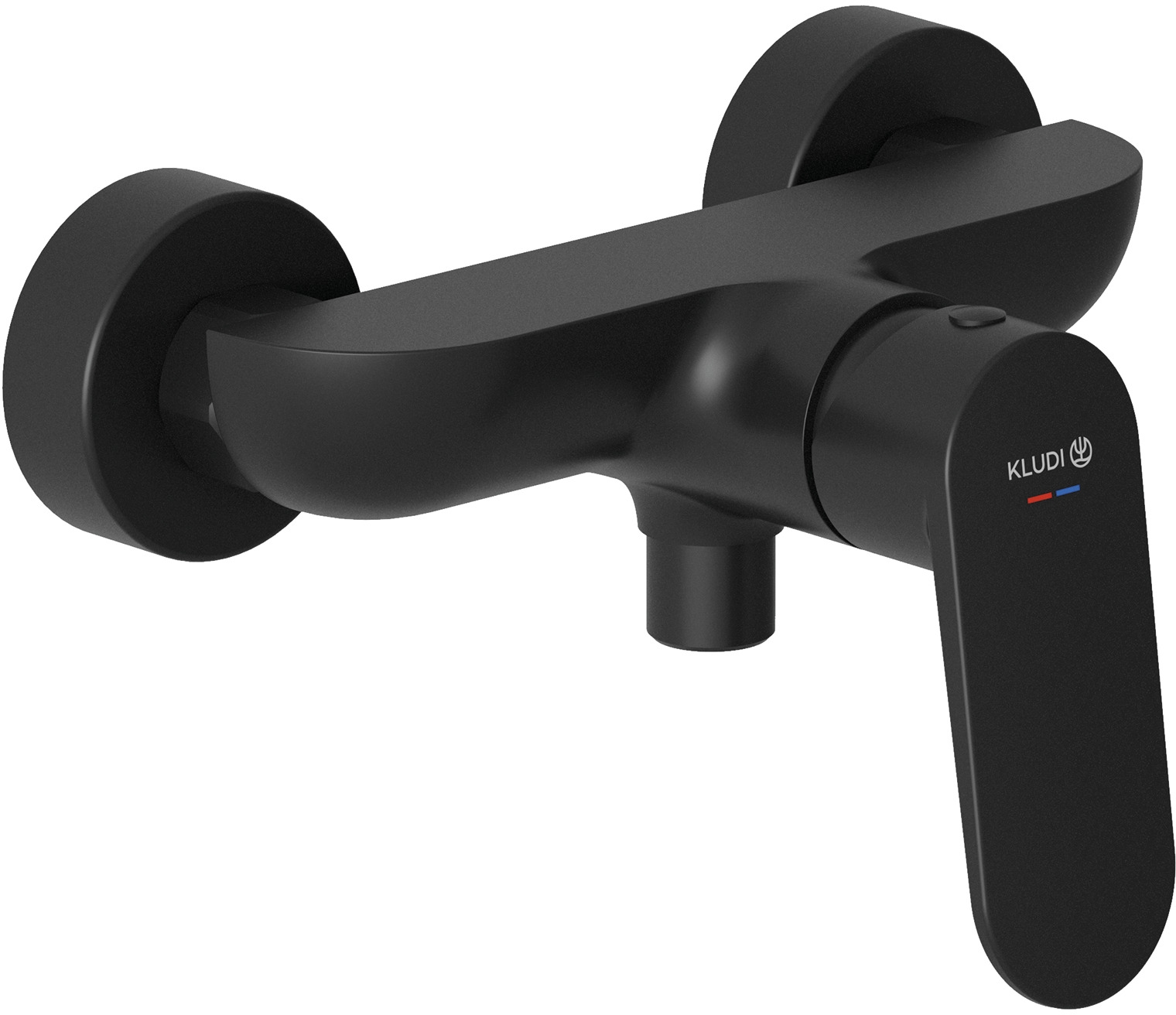 Darmowa Dostawa - Bateria prysznicowa ścienna czarna Kludi X1 328313975