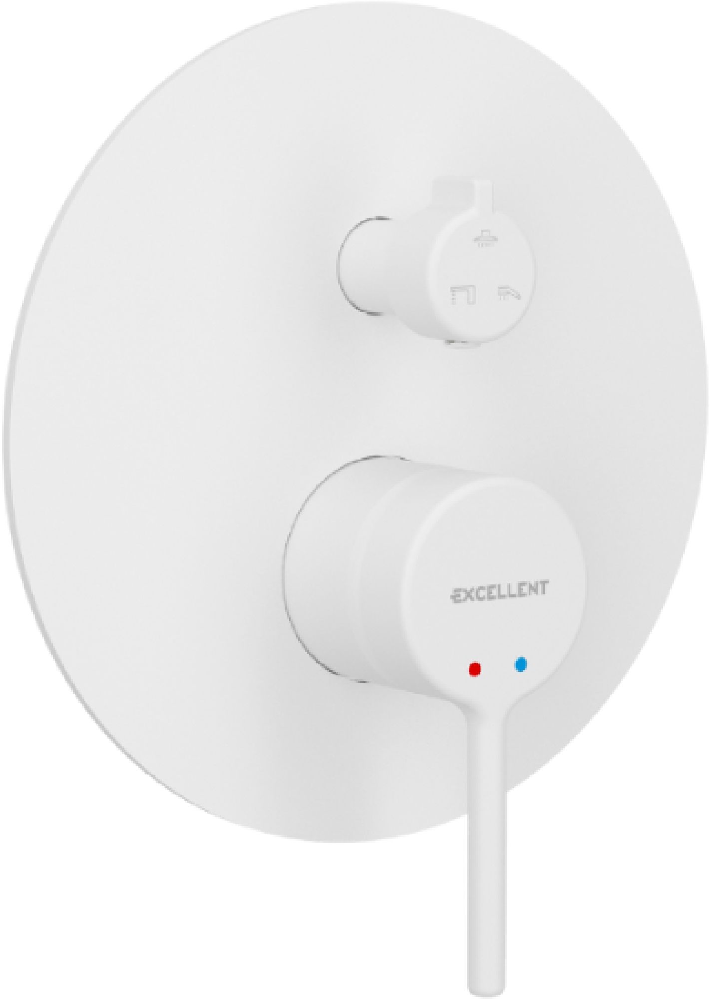 Darmowa Dostawa - Bateria wannowo-prysznicowa podtynkowa biała Excellent Pi AREX1247WH