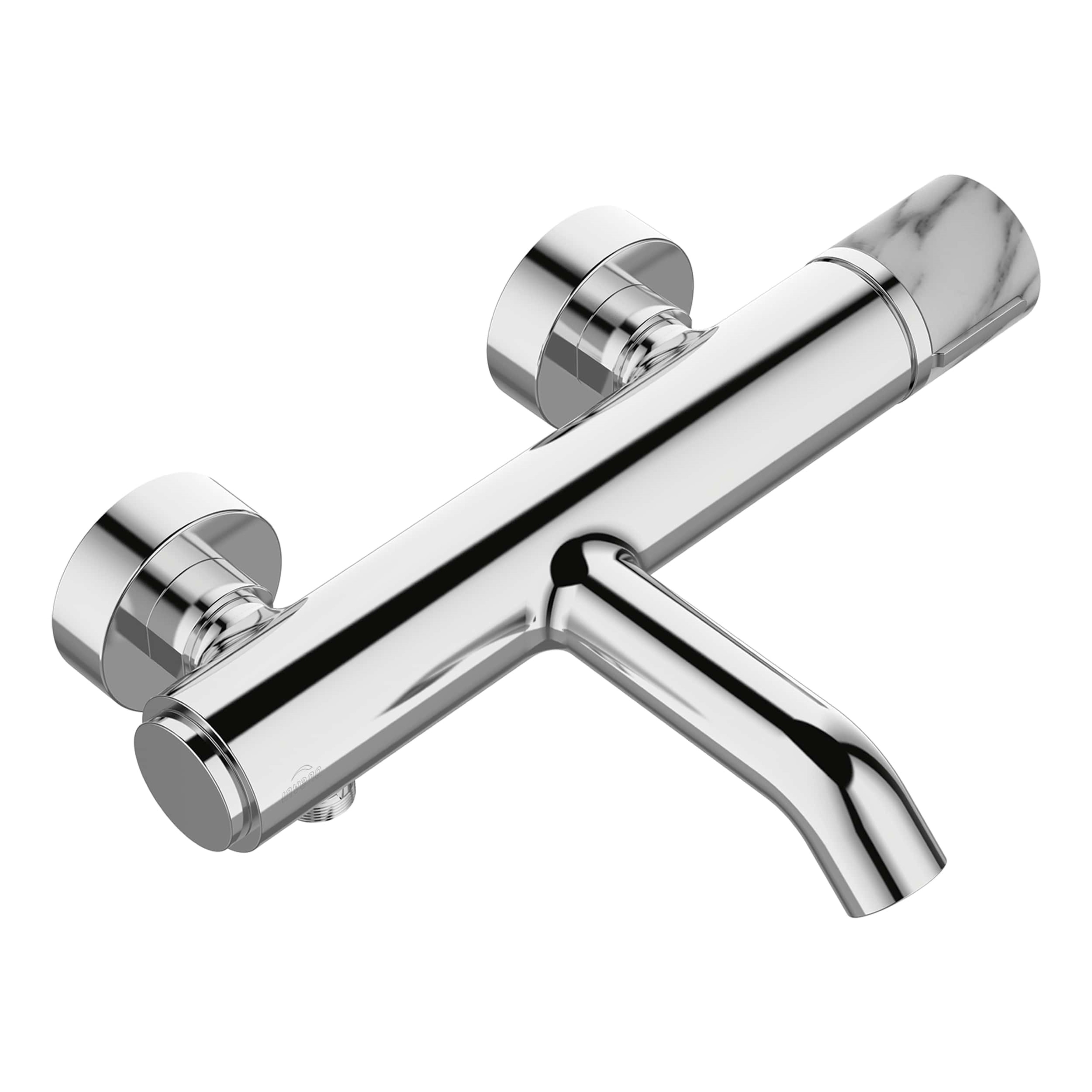 Darmowa Dostawa - Bateria wannowo-prysznicowa ścienna chrom Invena Gabro Plus BW3P001