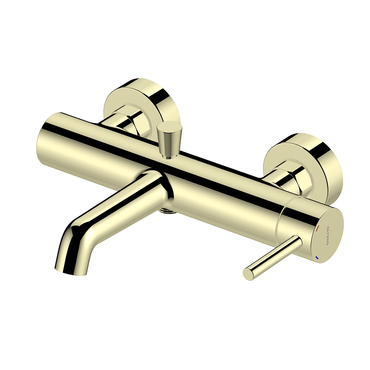 Darmowa Dostawa - Bateria wannowo-prysznicowa ścienna złoty połysk Oltens Molle 34112800