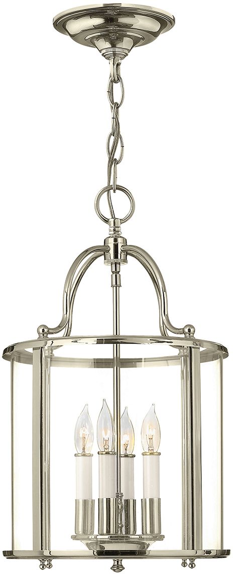 Darmowa Dostawa - Lampa wisząca 4x60 W nikiel Elstead Lighting Gentry HKGENTRYPMPN