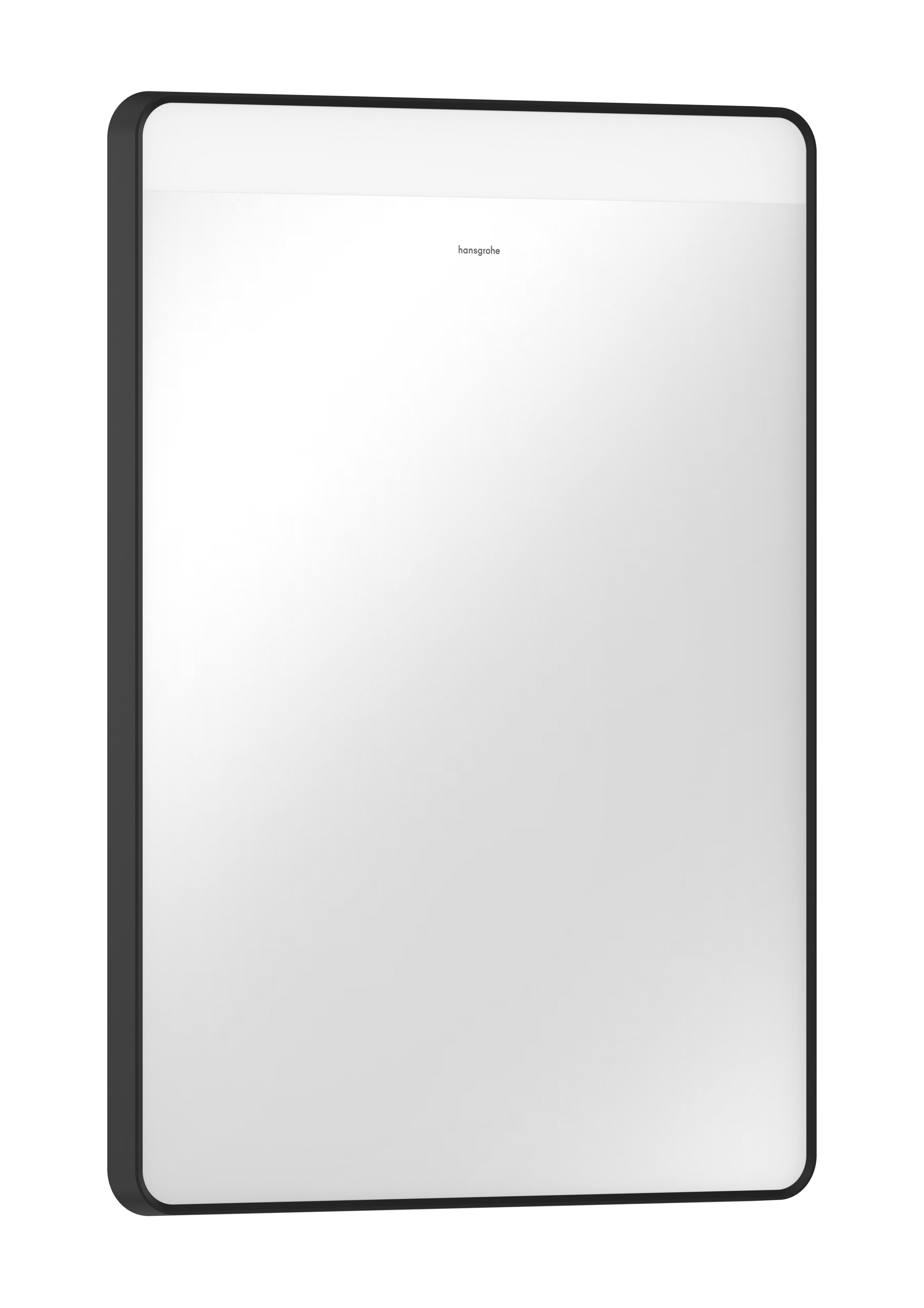Darmowa Dostawa - Lustro 50x70 cm prostokątne z oświetleniem czarny Hansgrohe Xarita Lite Q 54969670