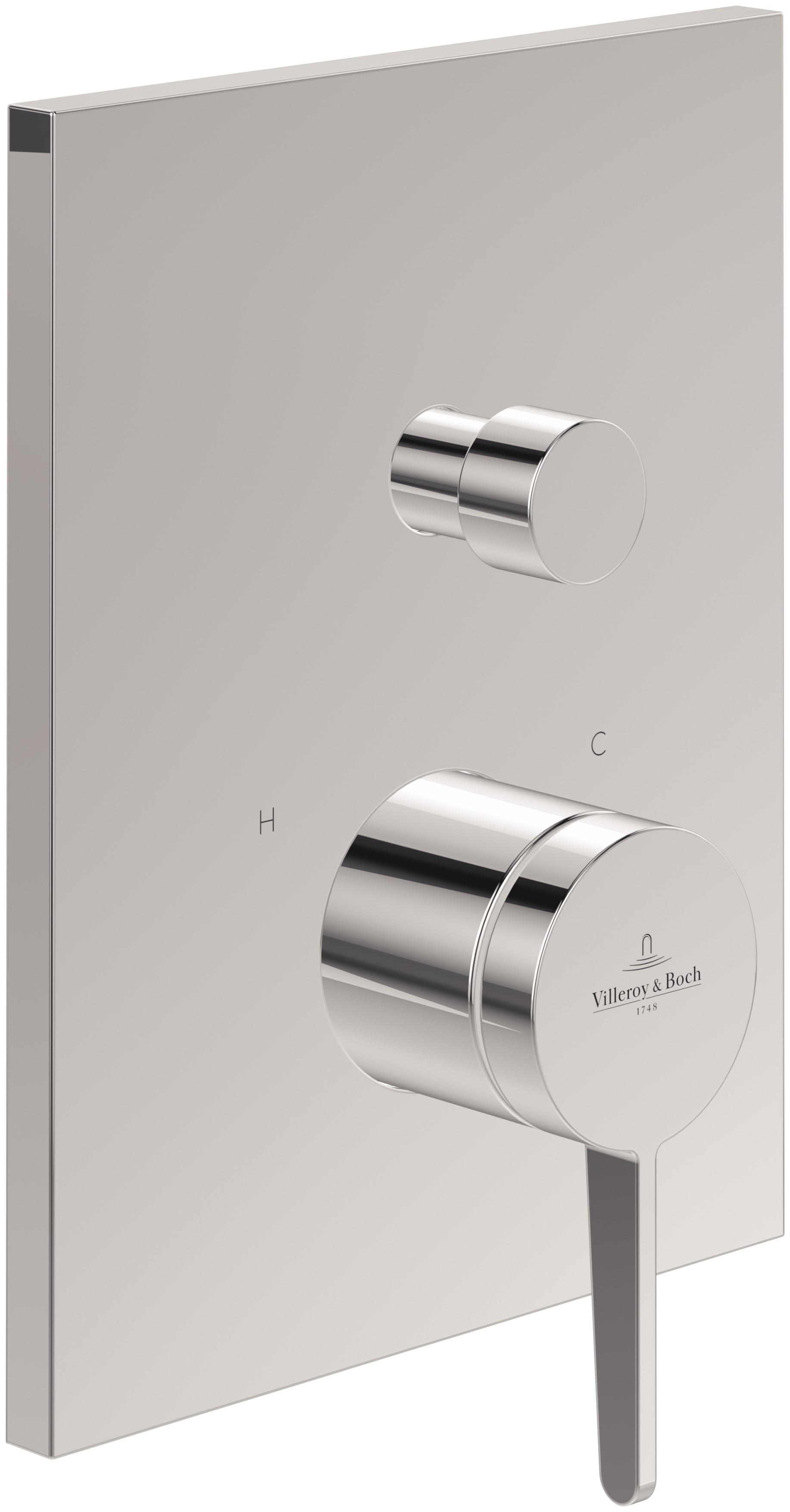 Darmowa Dostawa - Bateria wannowo-prysznicowa podtynkowa chrom Villeroy & Boch Conum TVT12700100061